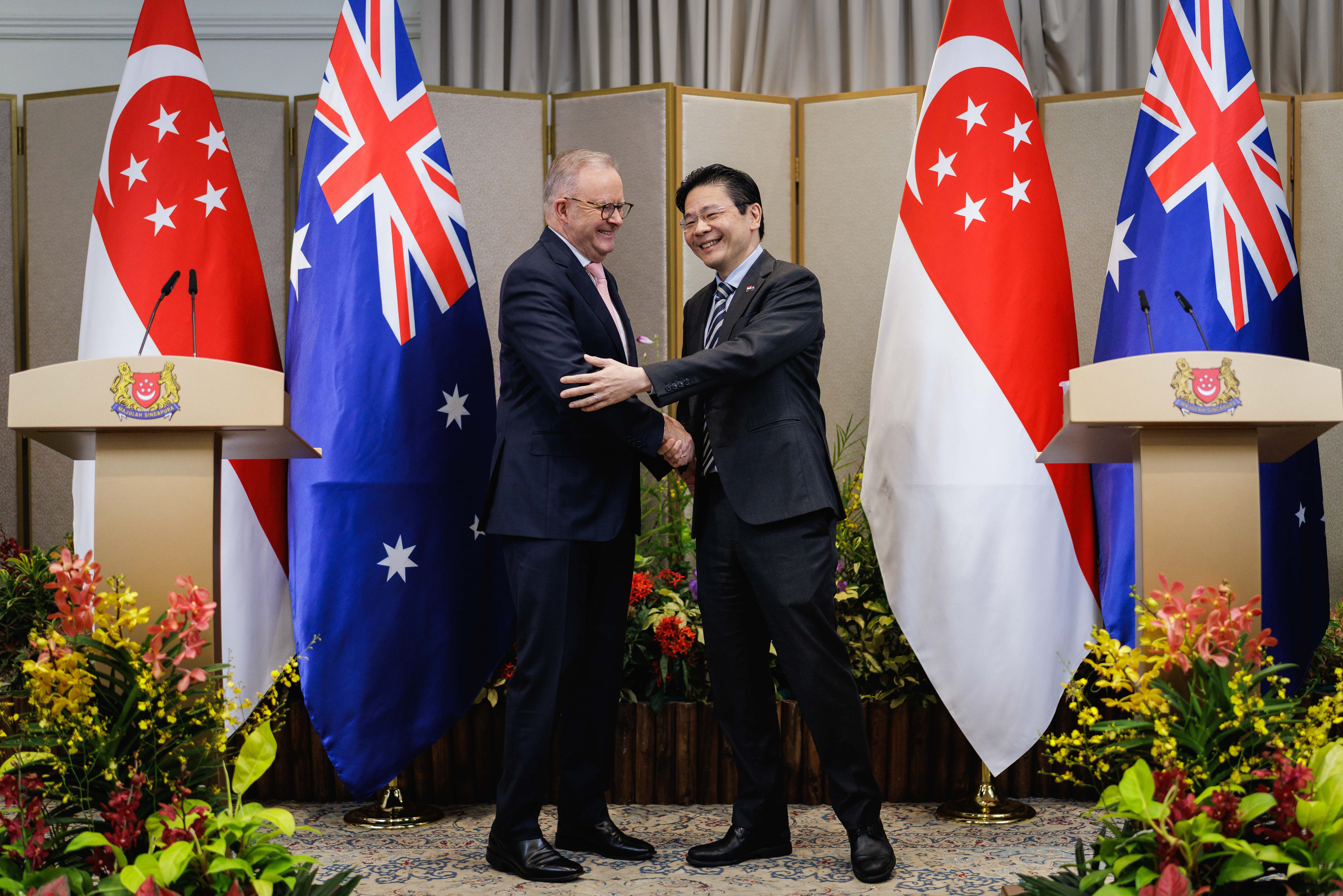PM Lawrence Wong at the Joint Press Conference with Prime Minister of Australia Anthony Albanese on 10 Apr 2026