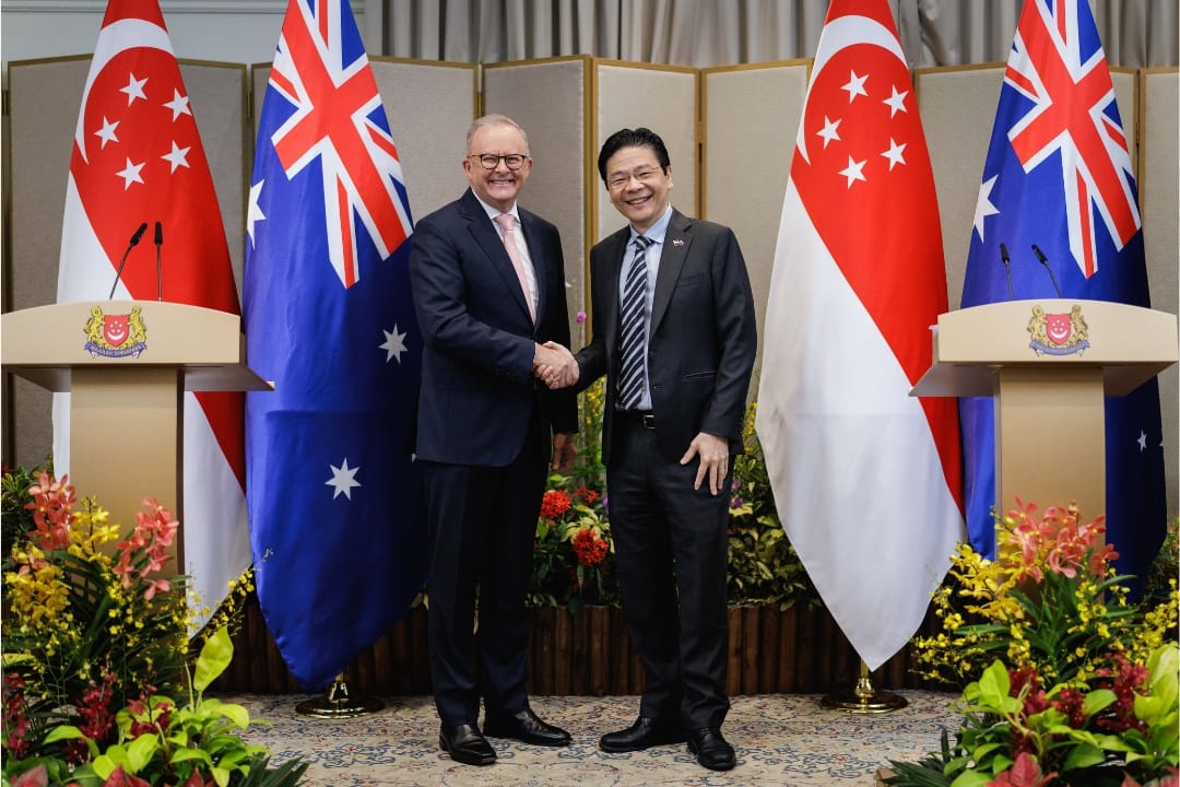 PM Lawrence Wong at the Joint Press Conference with Prime Minister of Australia Anthony Albanese