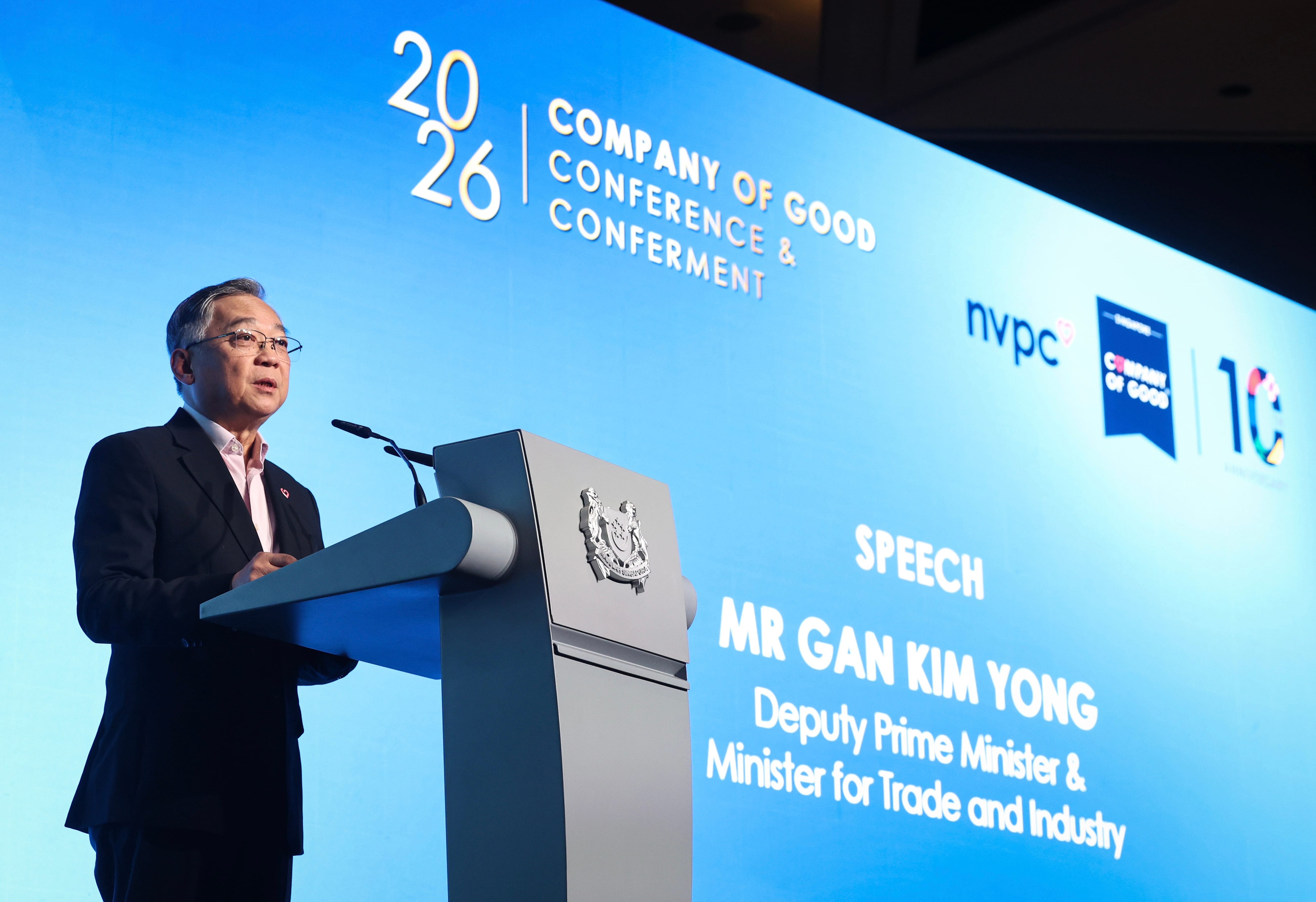 DPM Gan Kim Yong at the Company of Good Conferment and Conference 2026