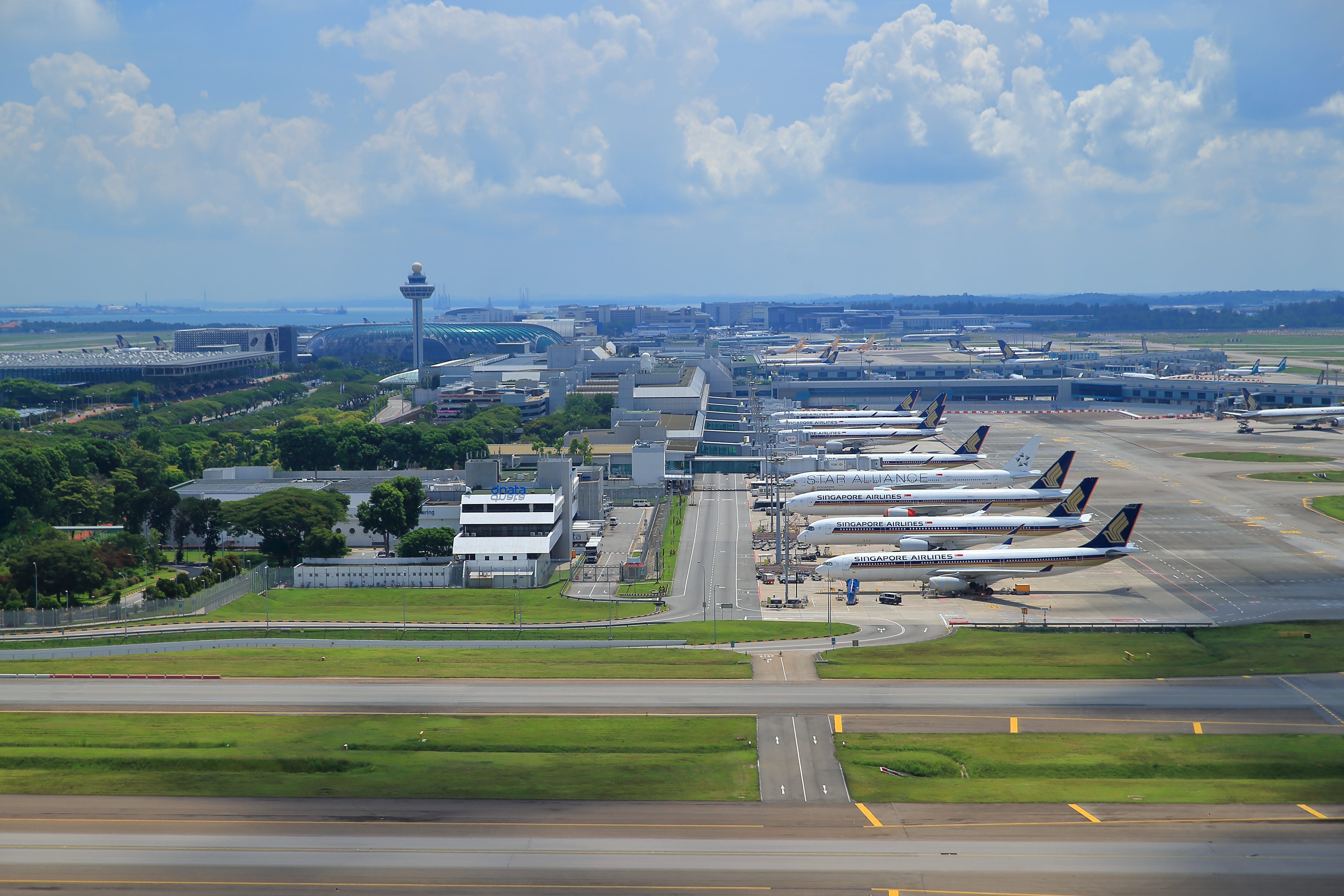 General photo of Changi Airport 