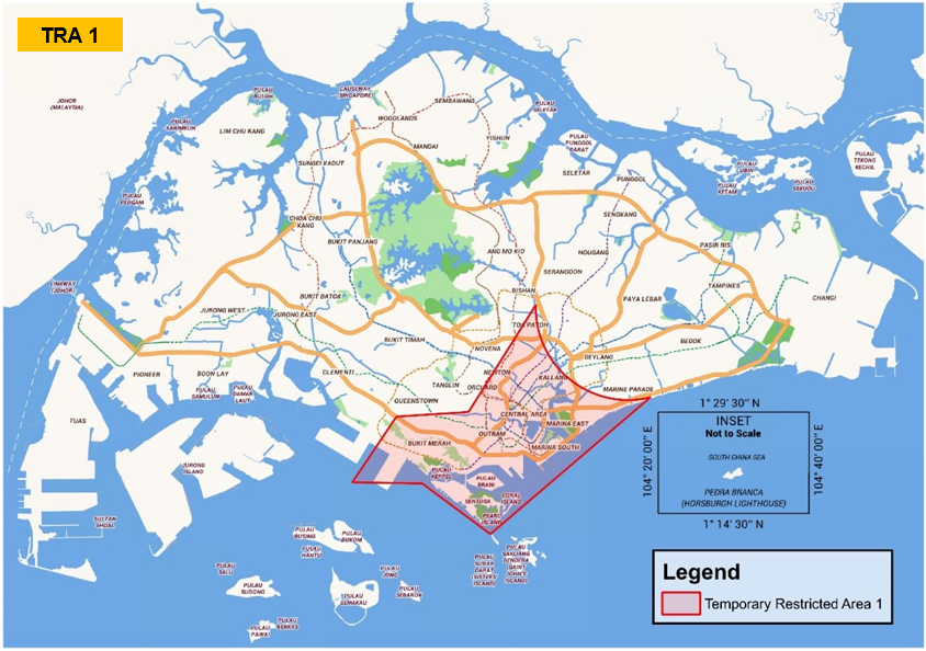 Figure 1: Temporary Restricted Area 1
