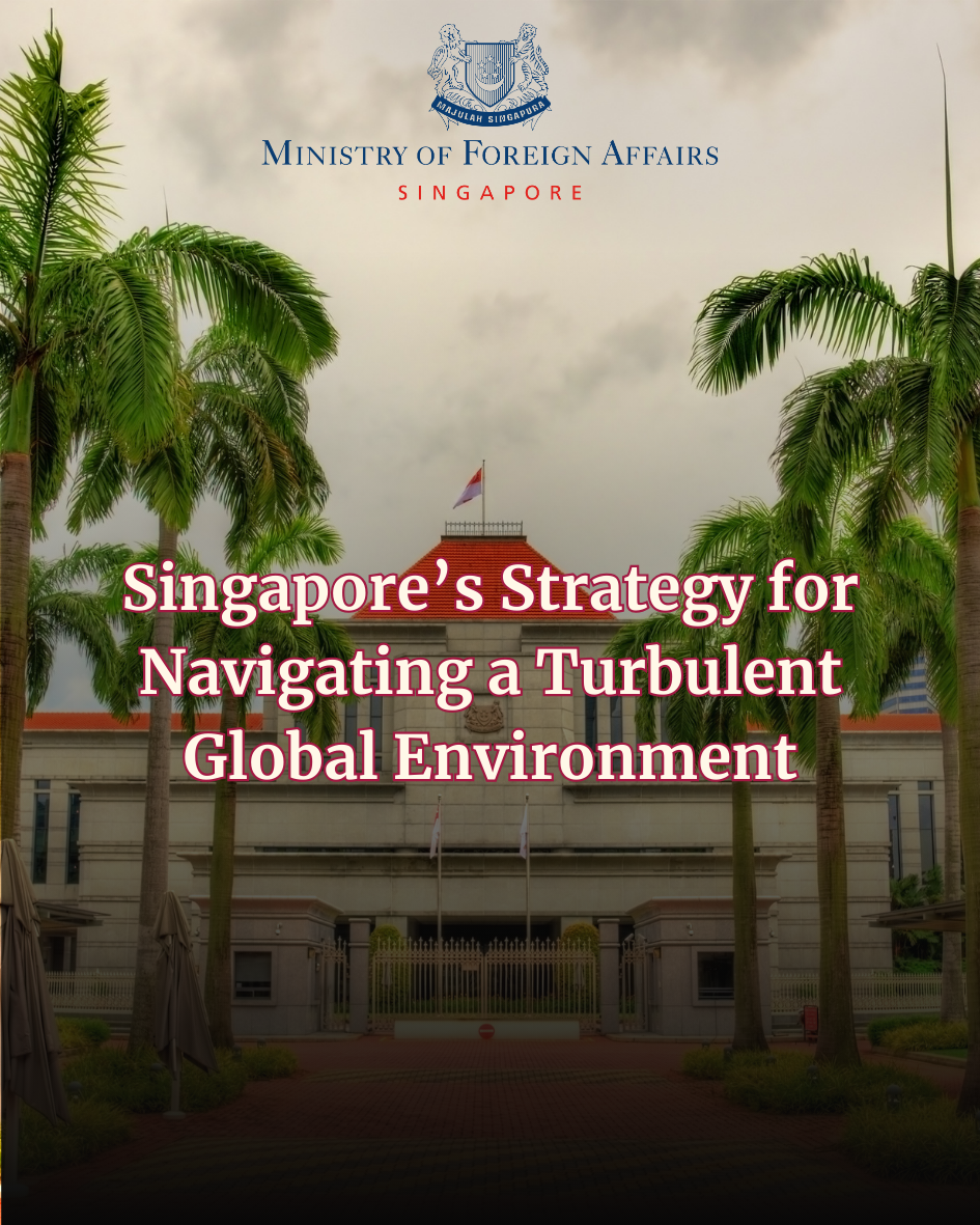 Infographic: Mercosur-Singapore Free Trade Agreement (MCSFTA), key benefits with icons. MTI logo bottom left.
