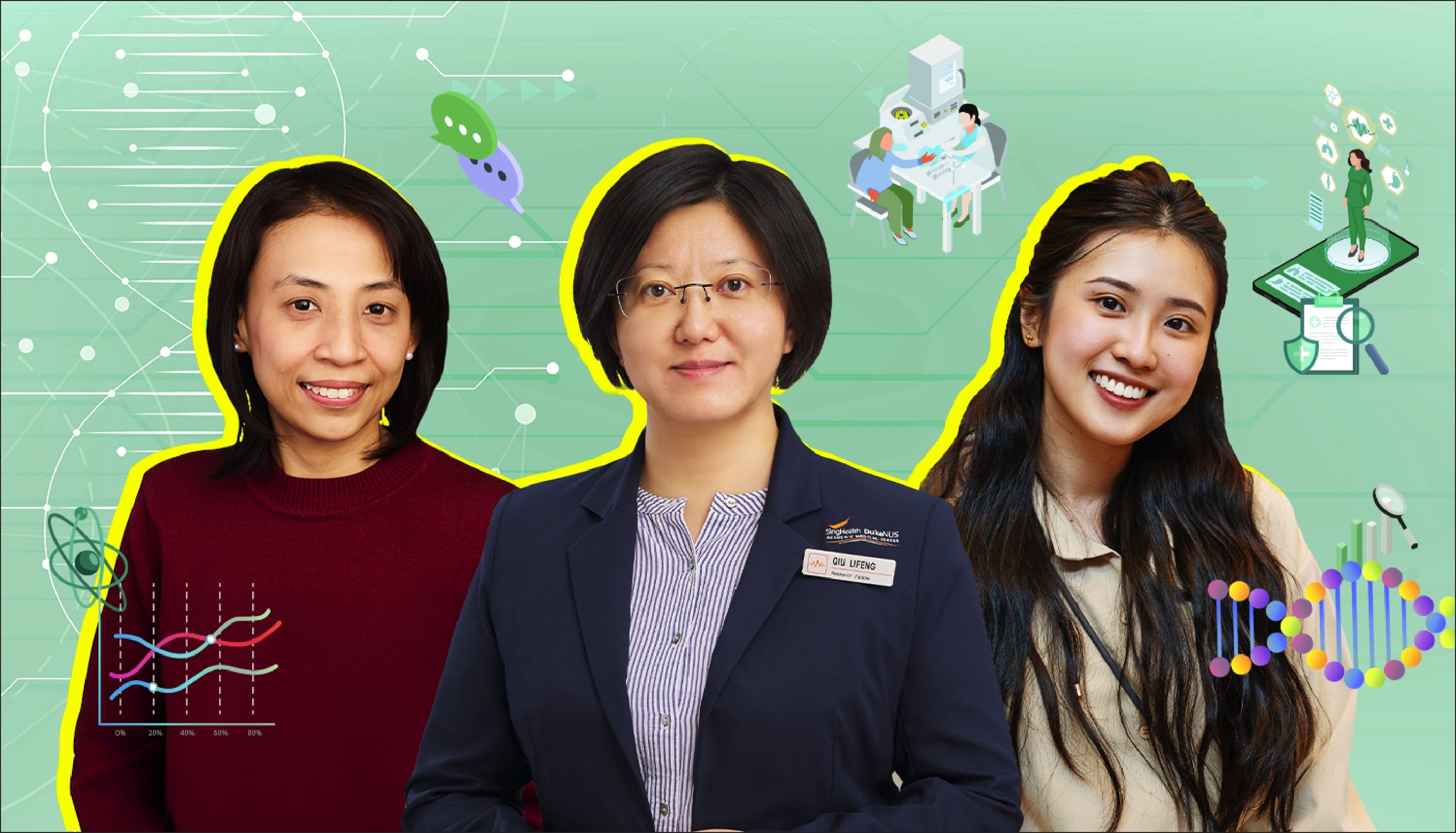 Singapore (PRECISE) partnered SingHealth Duke-NUS Genomic Medicine Centre (SDGMC) on the Executive Certificate Programme in Clinical Genomics. Norhafizah (Fizah) Abdullah, Wu Jianglei (Serene) and Qiu Lifeng share their experiences.