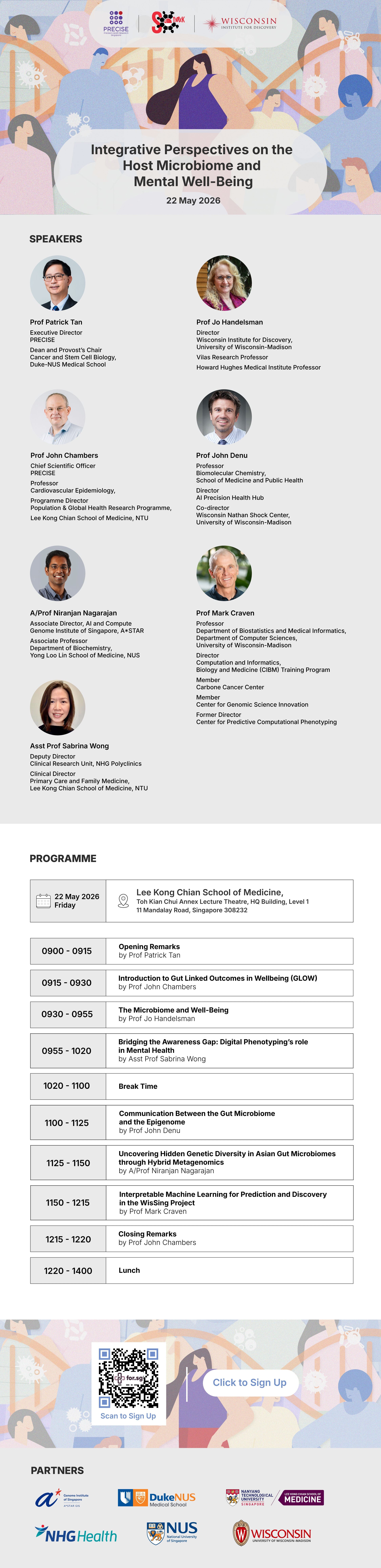 GLOW WisSing Symposium Programme Details