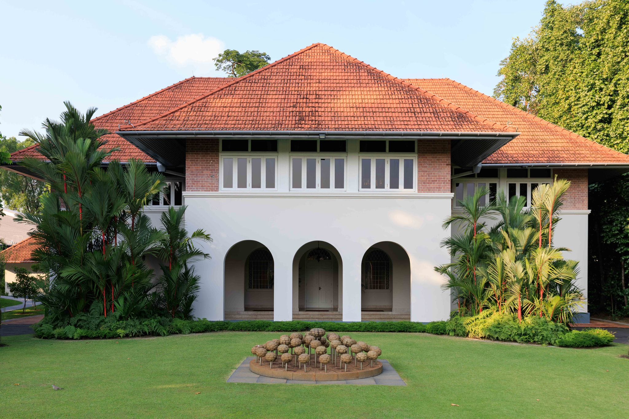 Facade of the The Villa