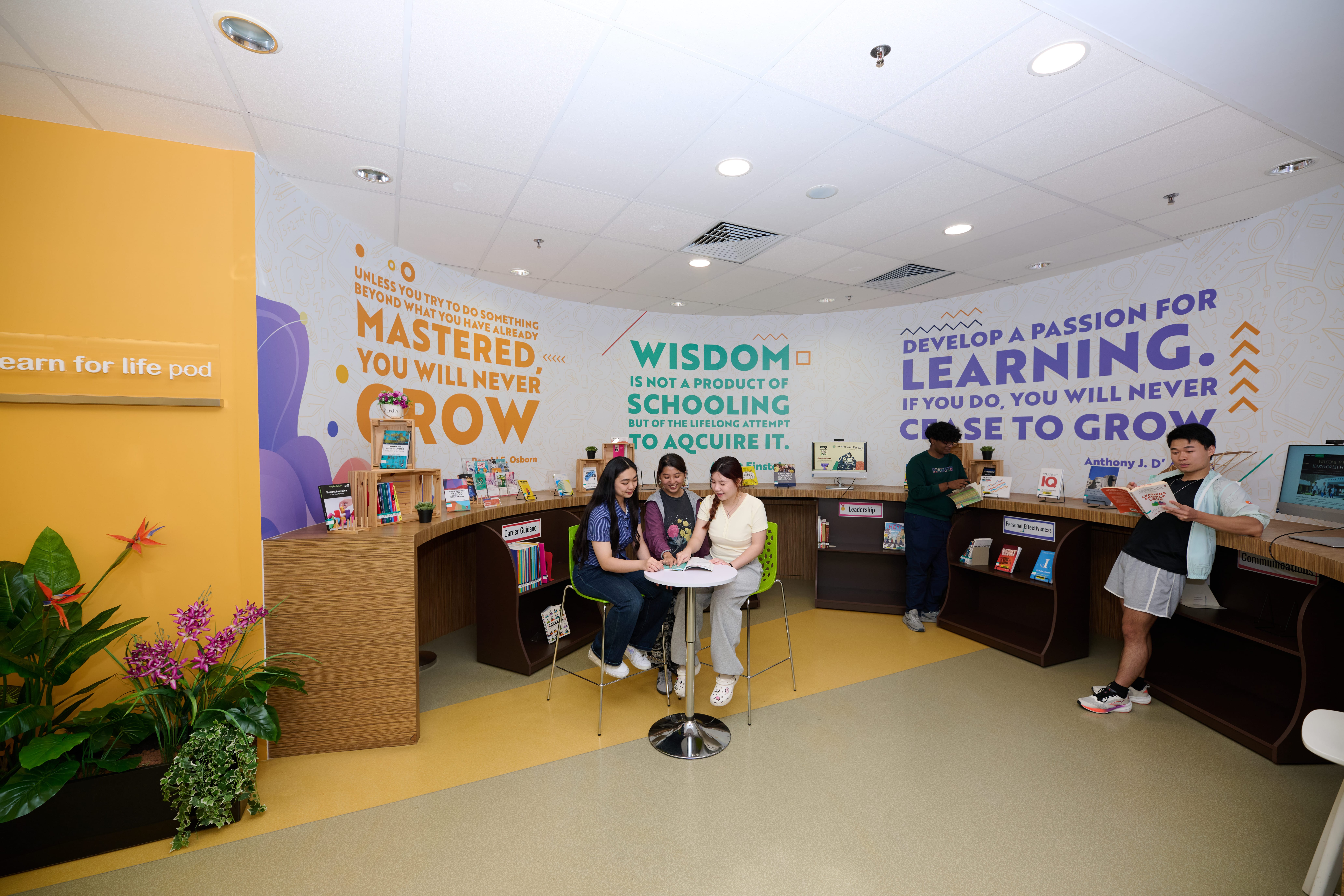 Lifestyle Hub and Cafe | Nanyang Polytechnic Library