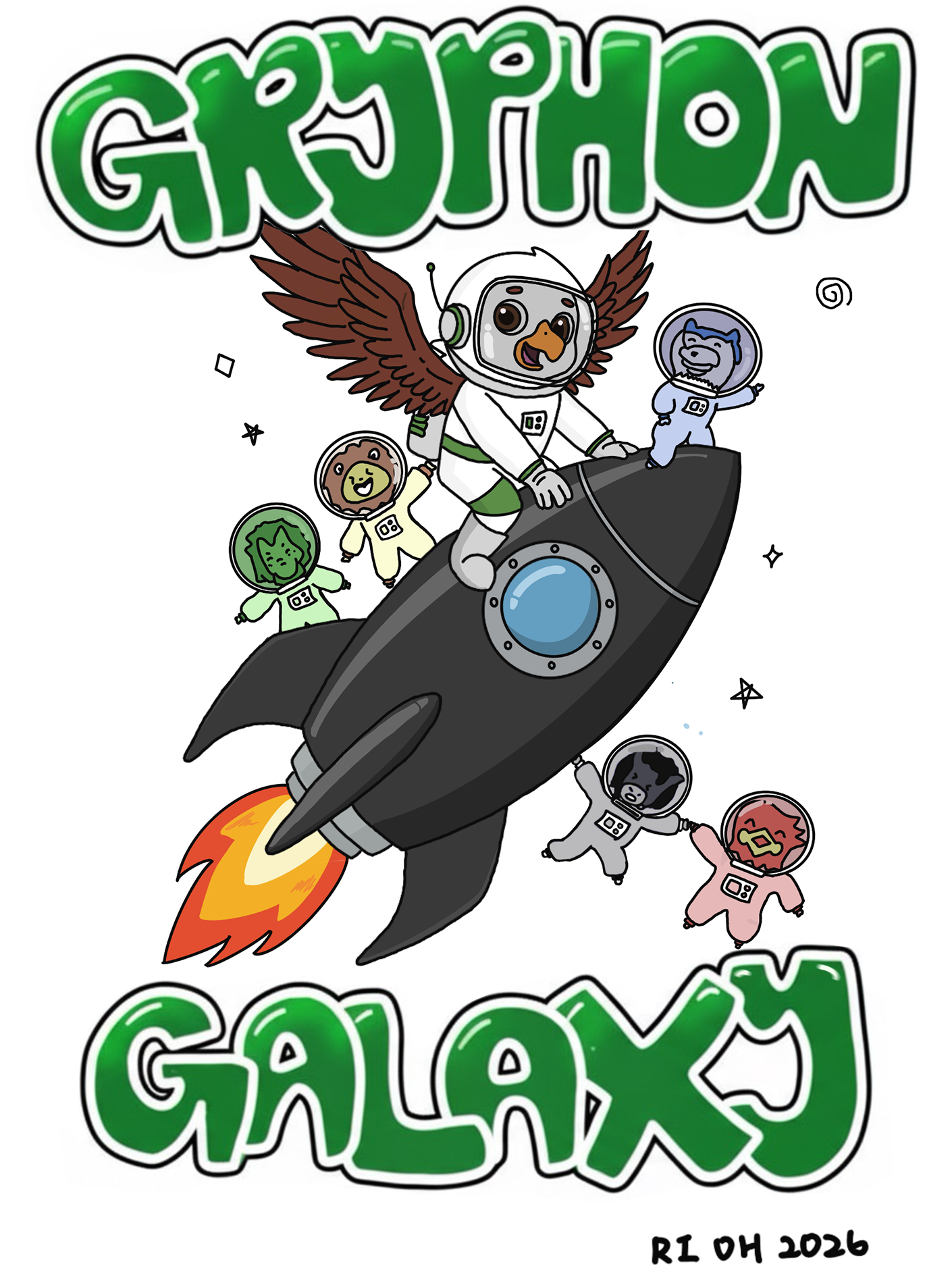 Gryphon Galaxy poster
