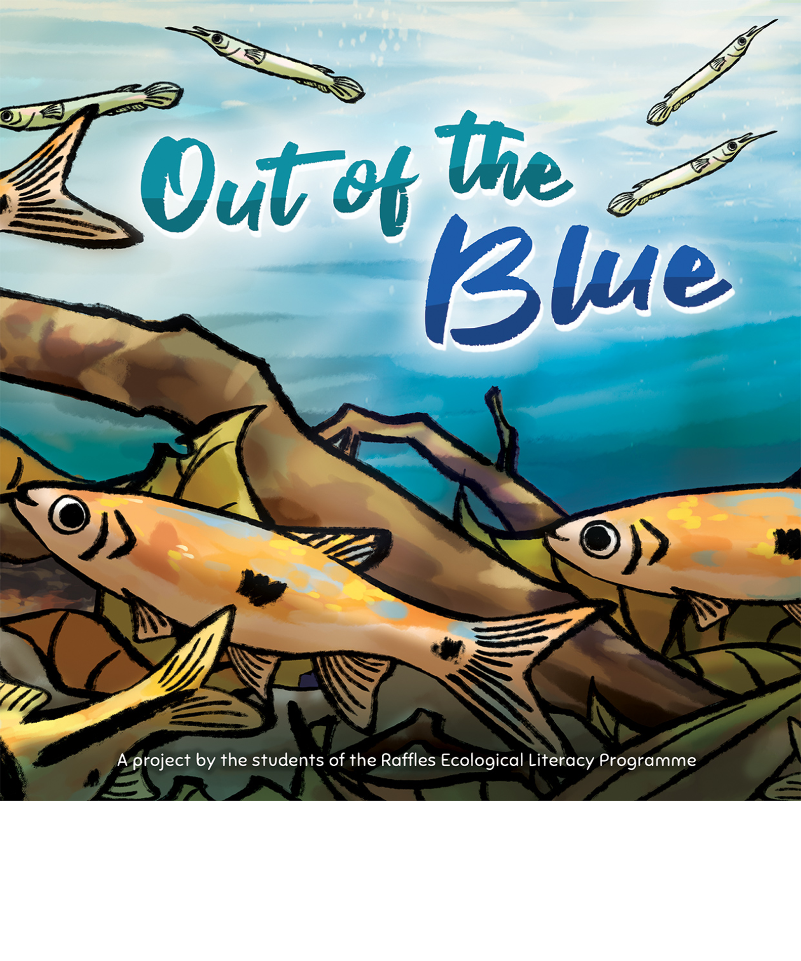 Out of the Blue book