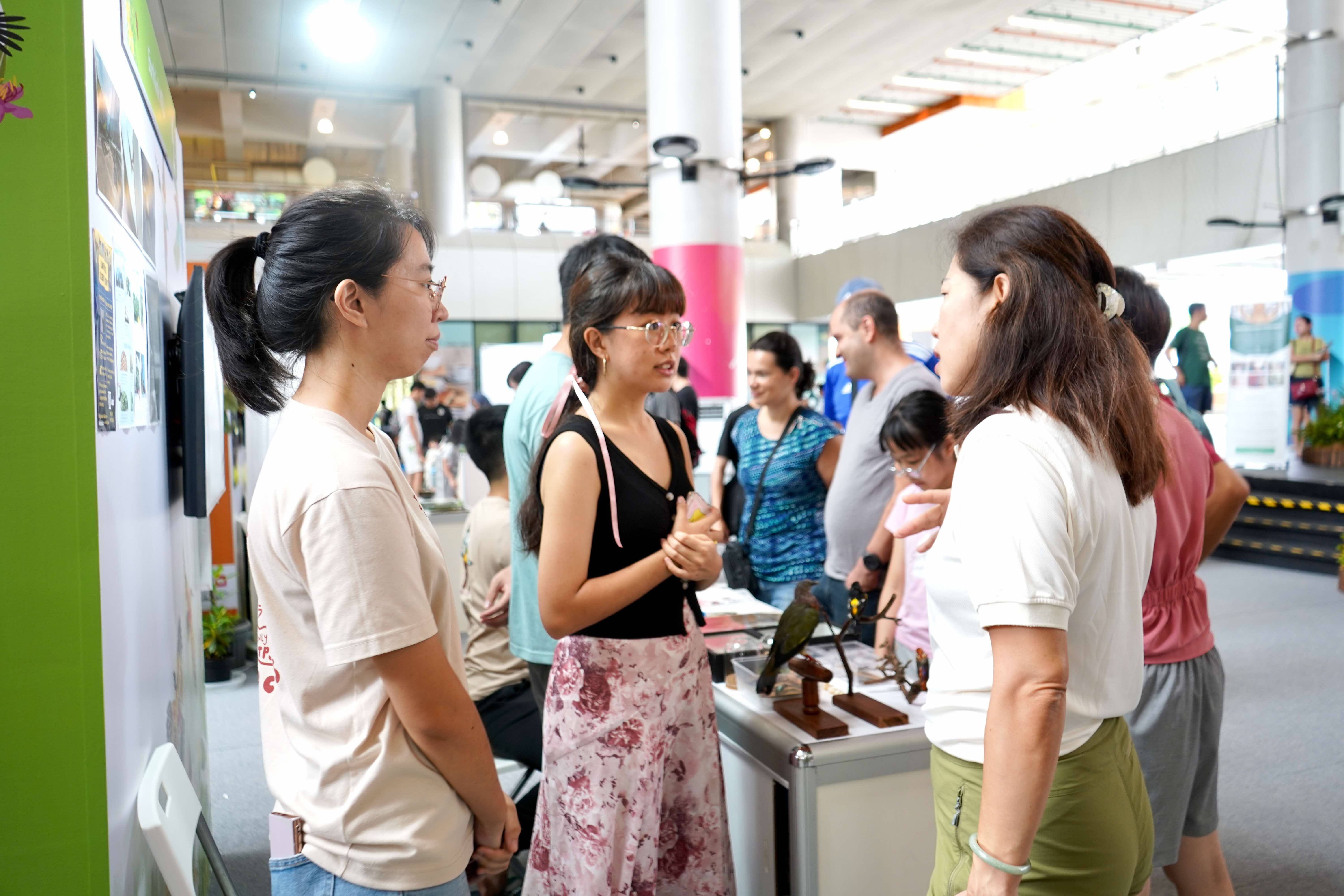 Earthlink NTU shares more about the work they do to visitors at the Festival