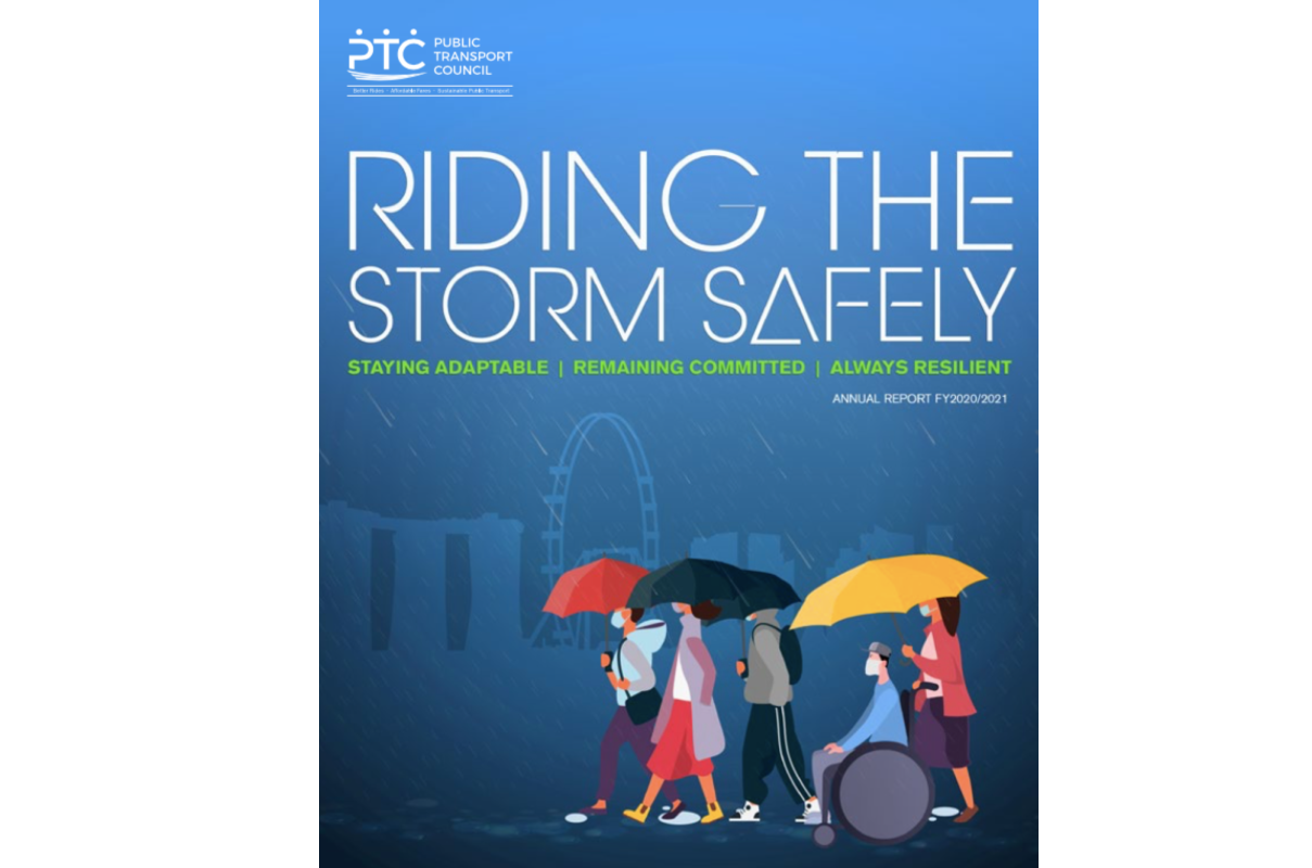 Cover of PTC's Annual report 2020-2021