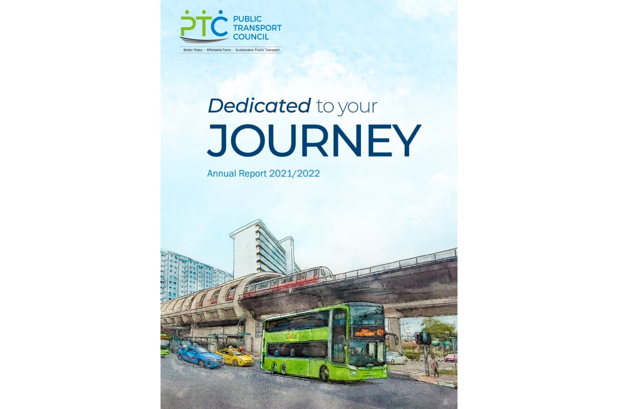 Cover of PTC's Annual report 2021-2022