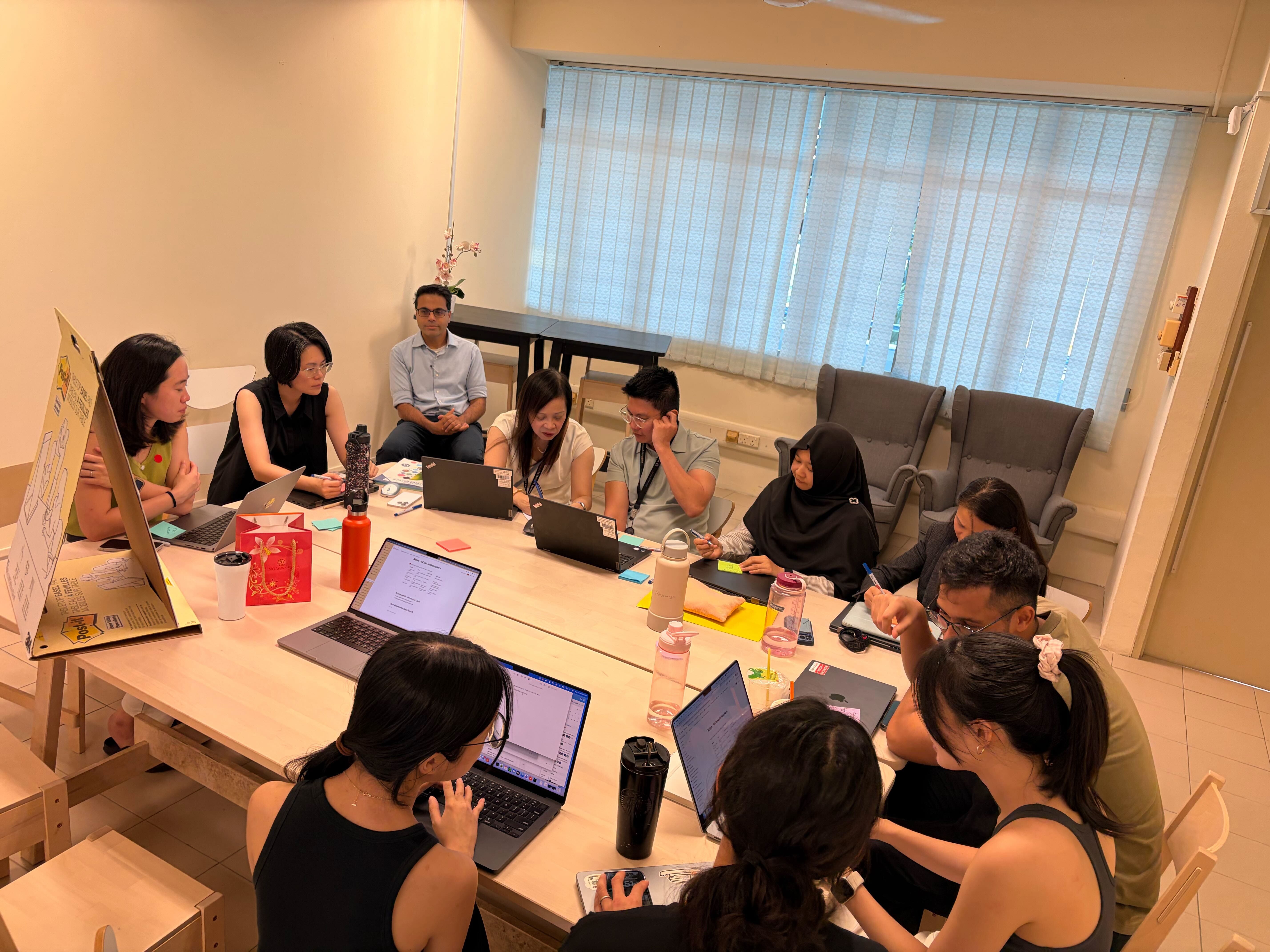 Focus group discussion with teachers across different subjects