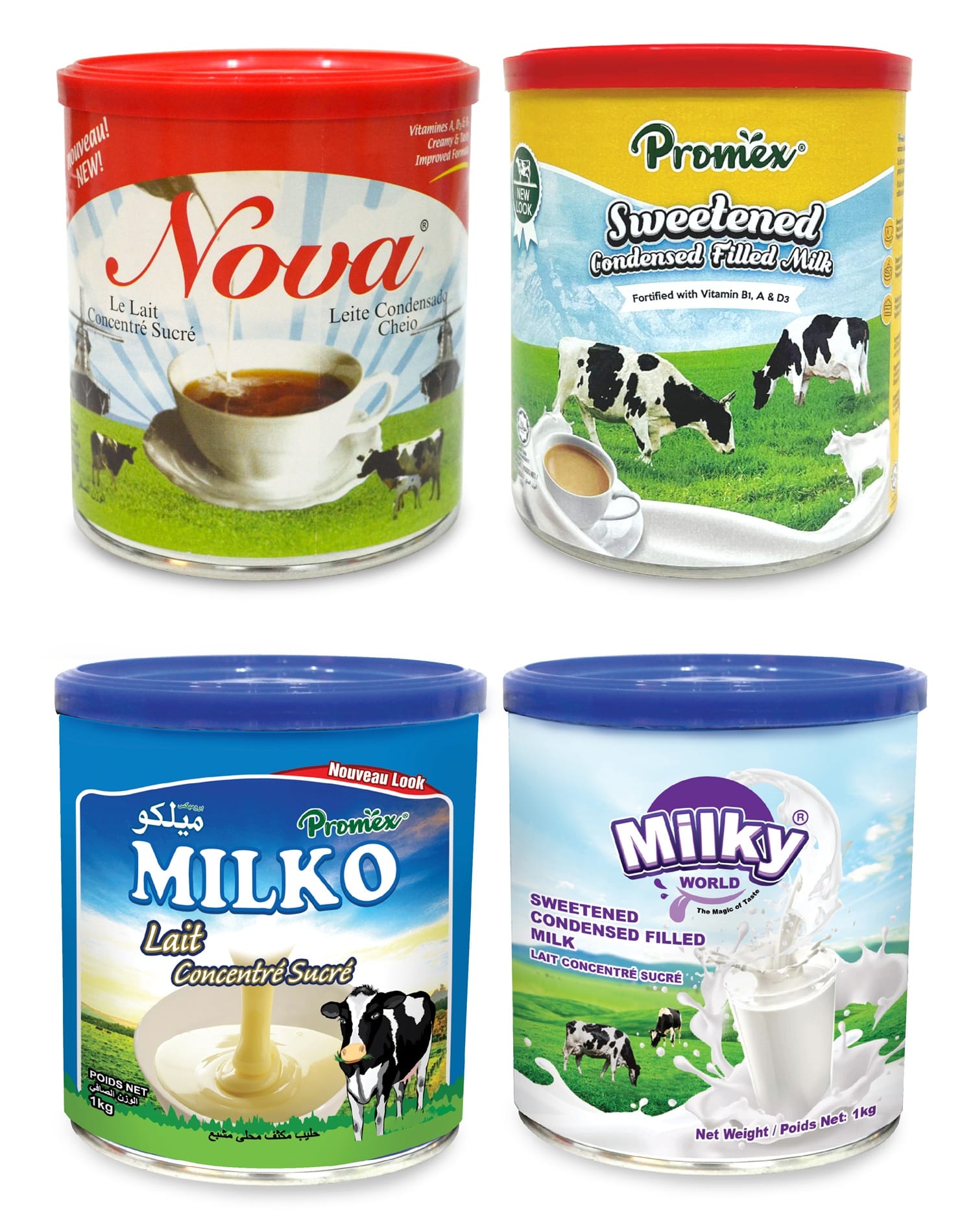Sweetened Condensed Milk & Evaporated Filled Milk