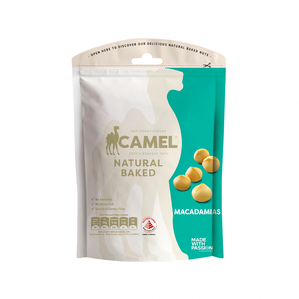 Natural Baked Macadamias