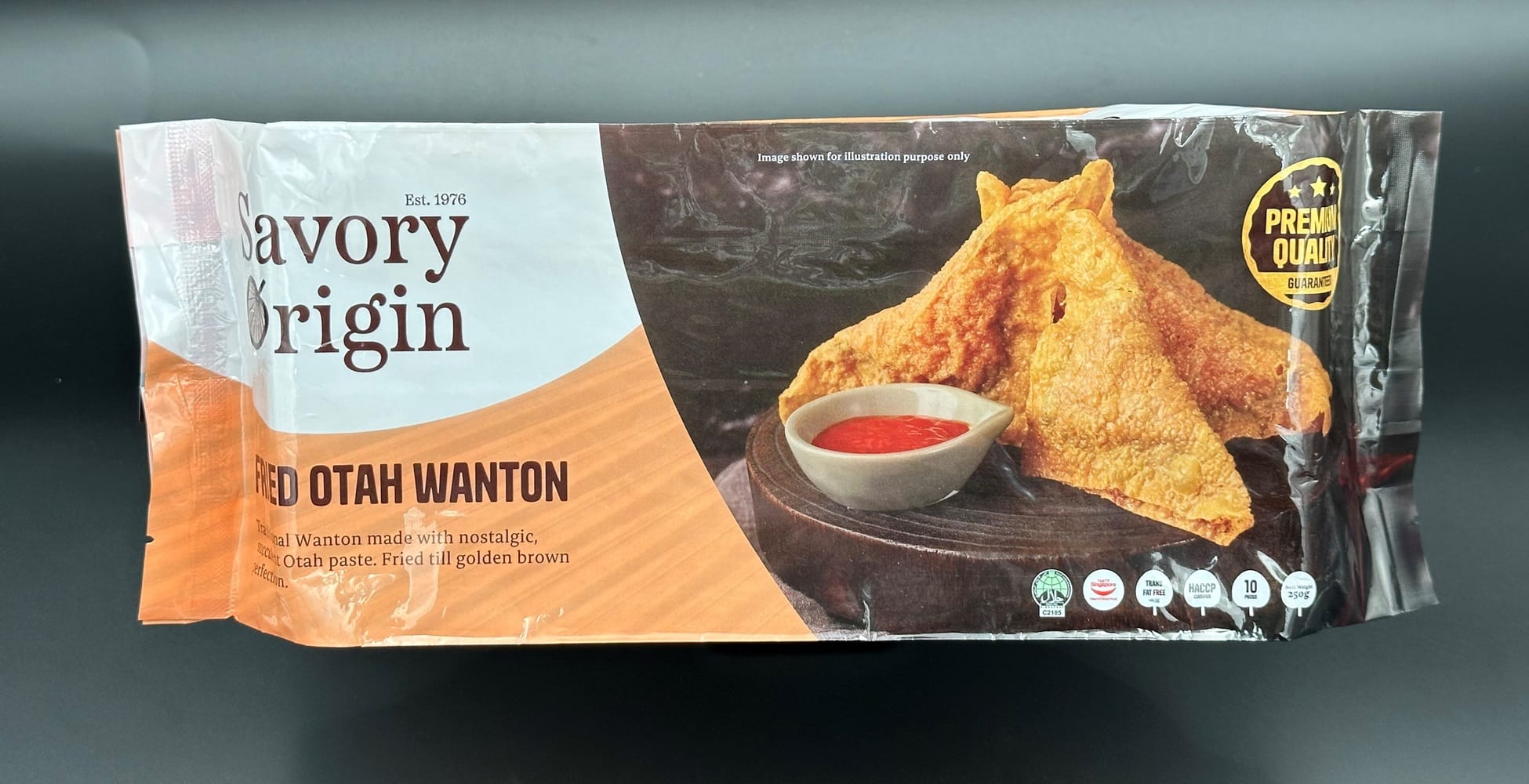Fried Otah Wanton