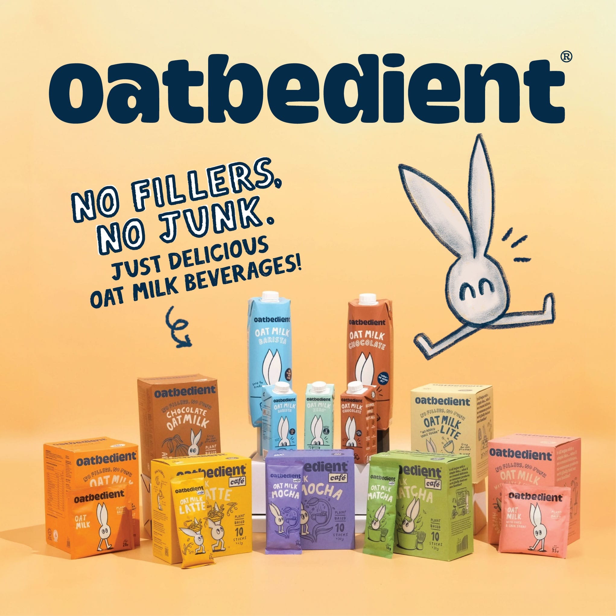 Oat Milk Powders (single serve)