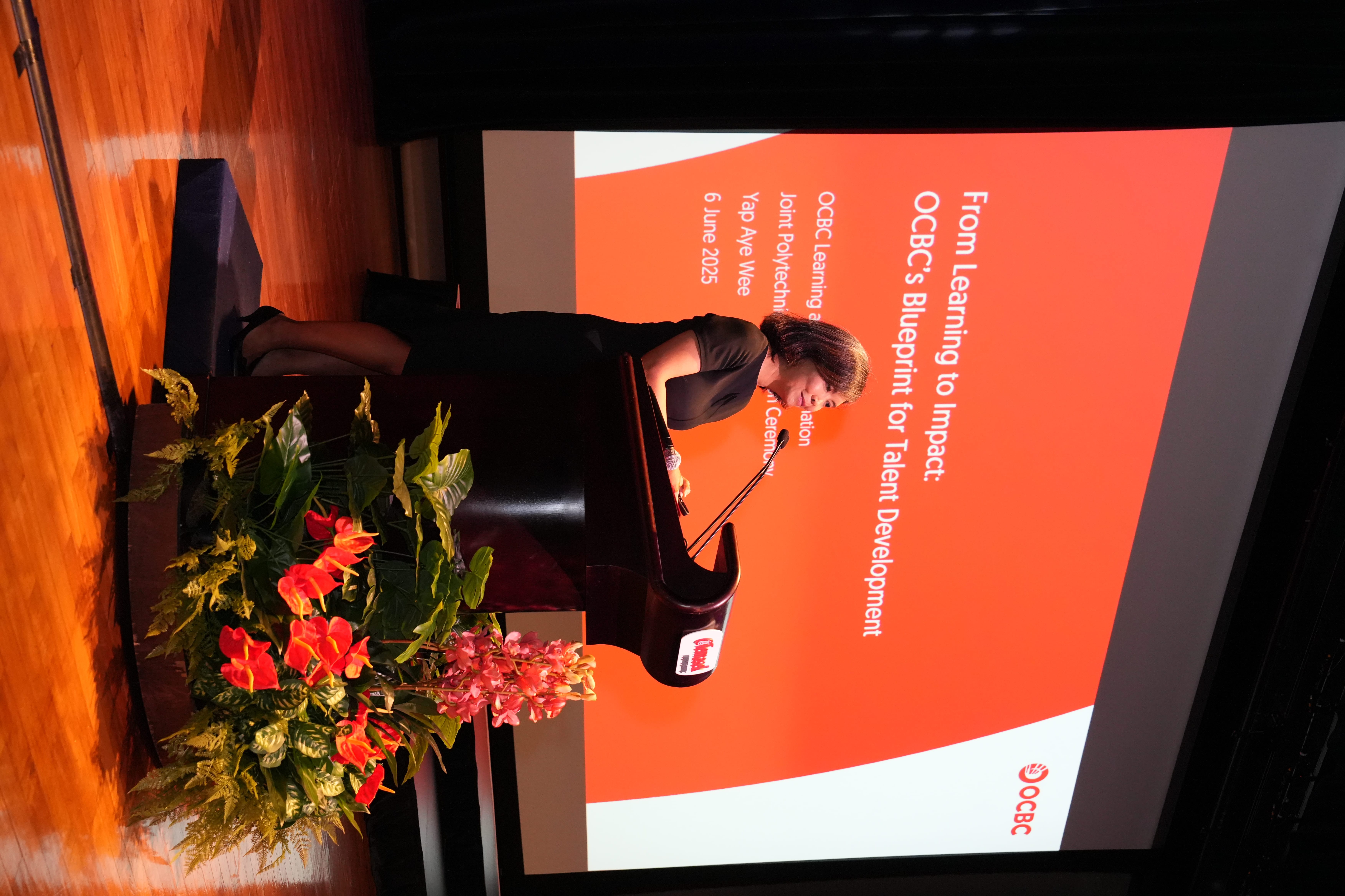 Presentation from Ms Yap Aye Wee, Head of OCBC Bank Group Human Resources