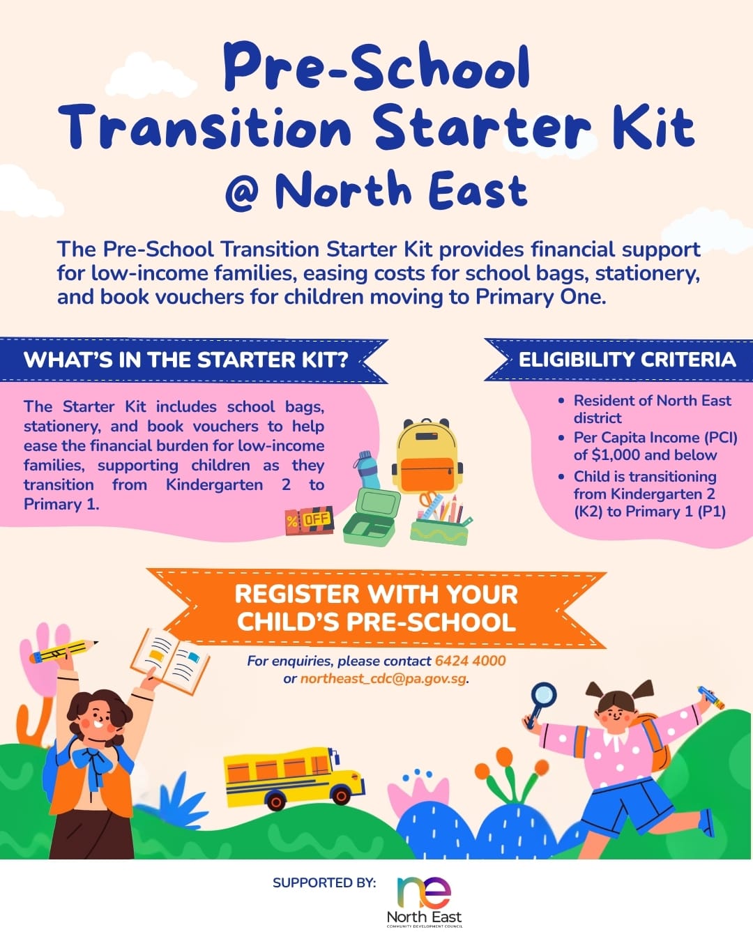Pre-School Transition Starter Kit | North East CDC