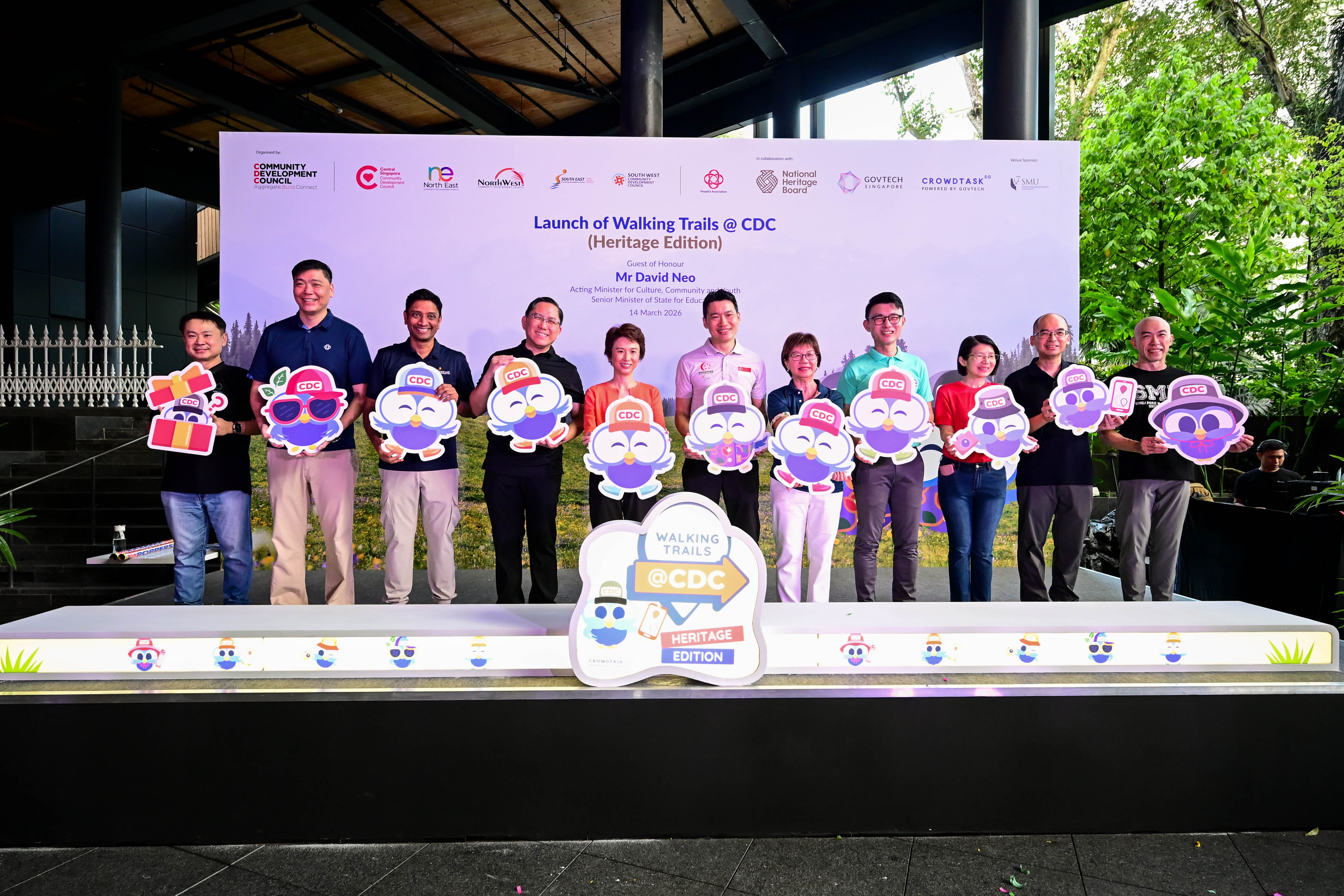 Launch of Walking Trail @ CDC (Heritage Edition) | North East CDC