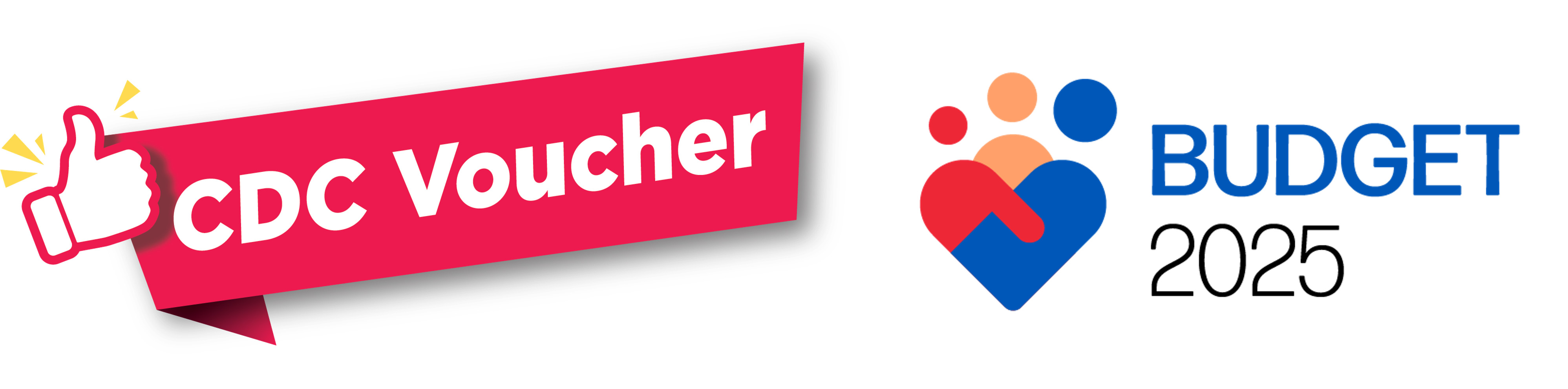 CDC Vouchers and Budget 2025 Logo