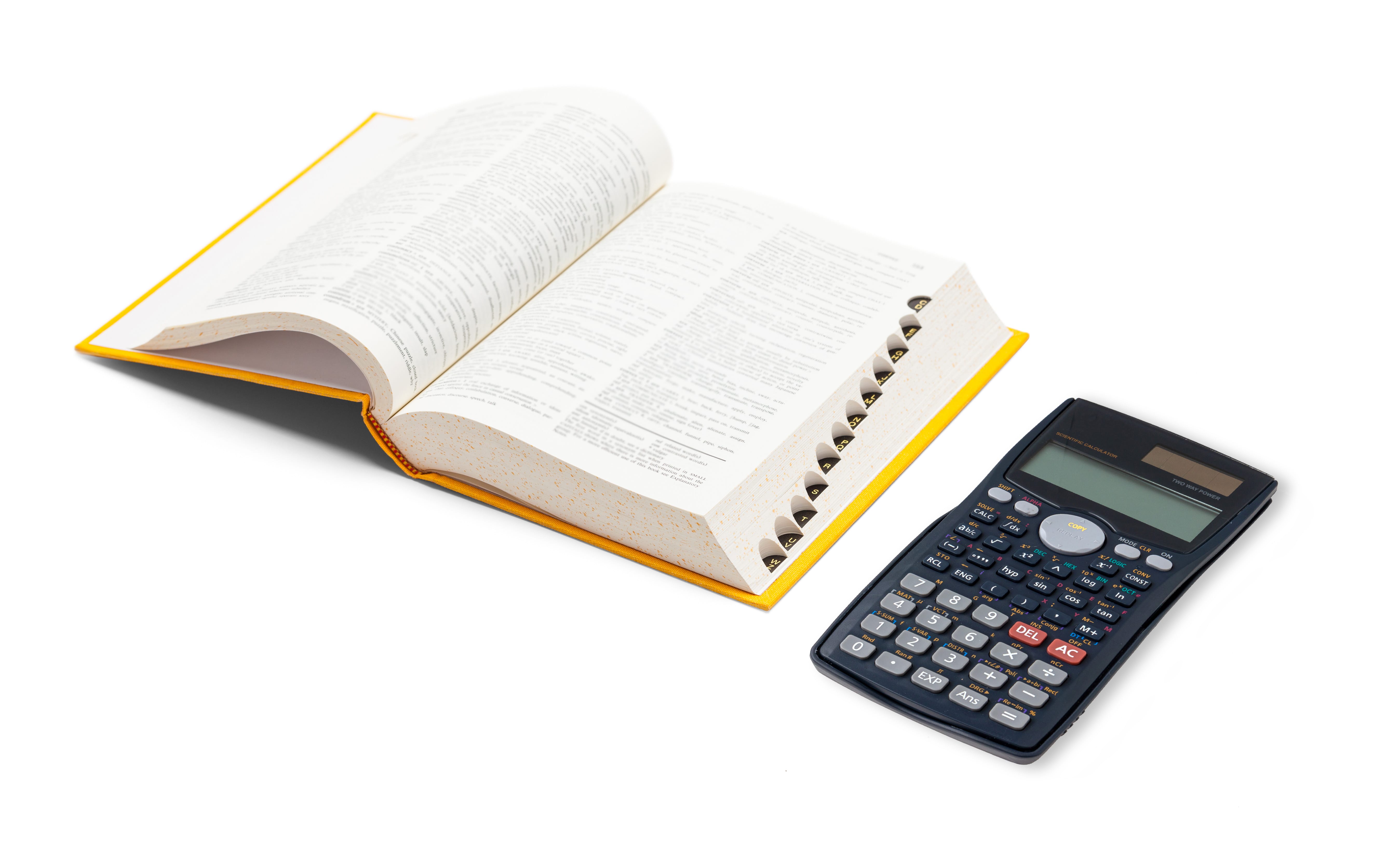 A dictionary and calculator and links to Approved Calculator and Dictionary Lists