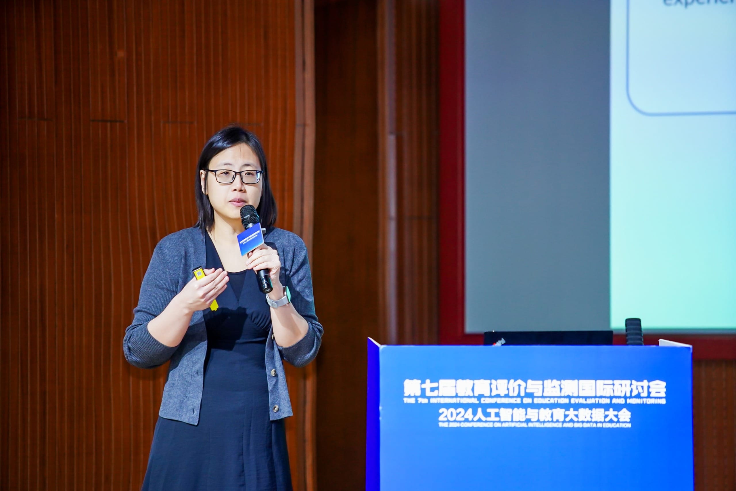 presenter at a conference