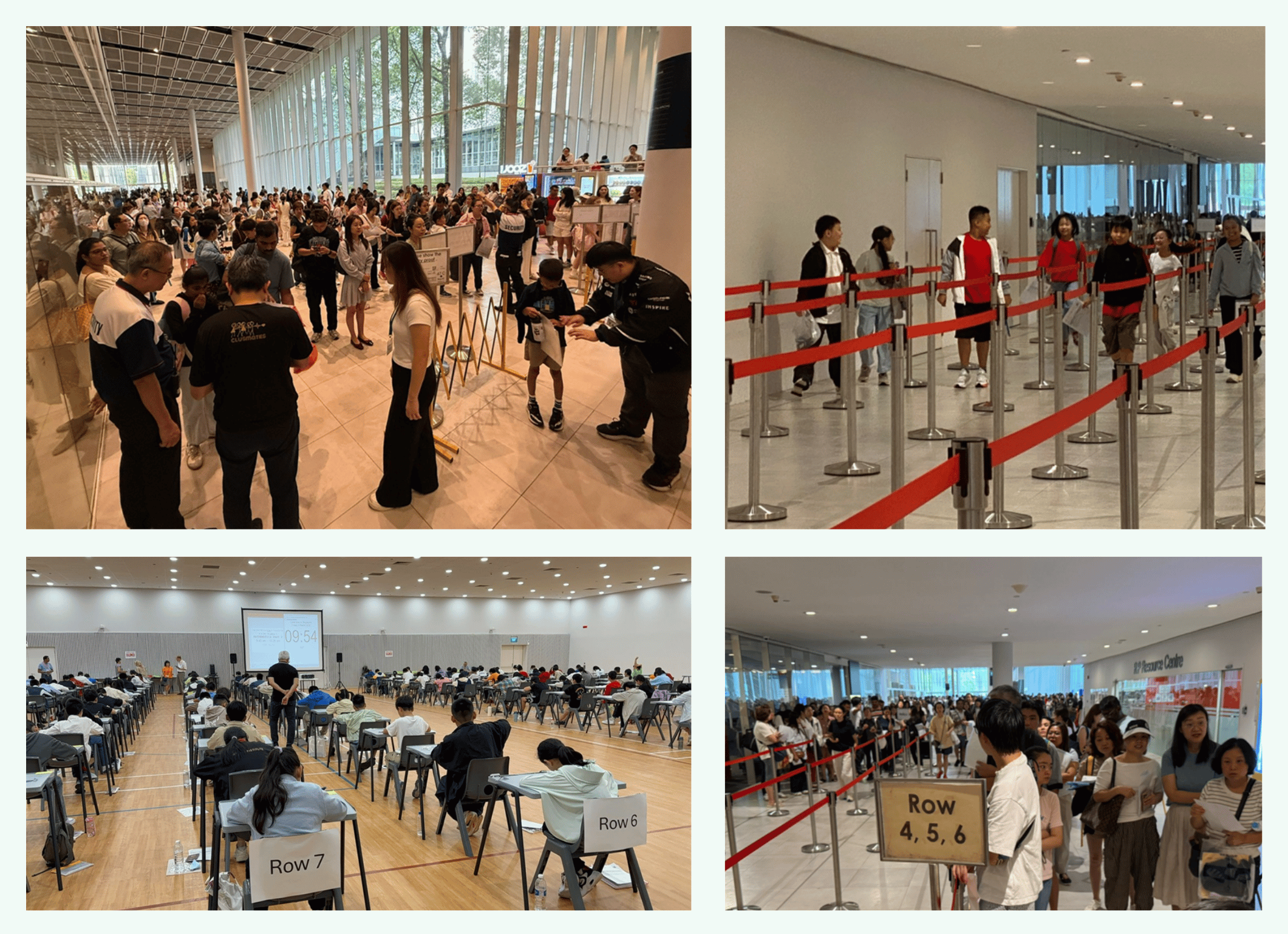 Collage of the events that took place at Republic Polytechnic