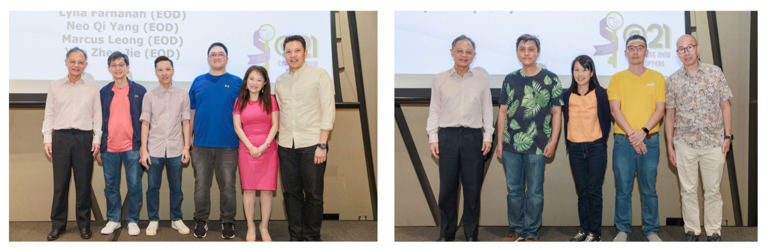 Proud recipients of SEAB’s Bright Spark Awards (Gold & Silver), which recognise projects that embody the spirit of continuous learning, process improvements and innovation.