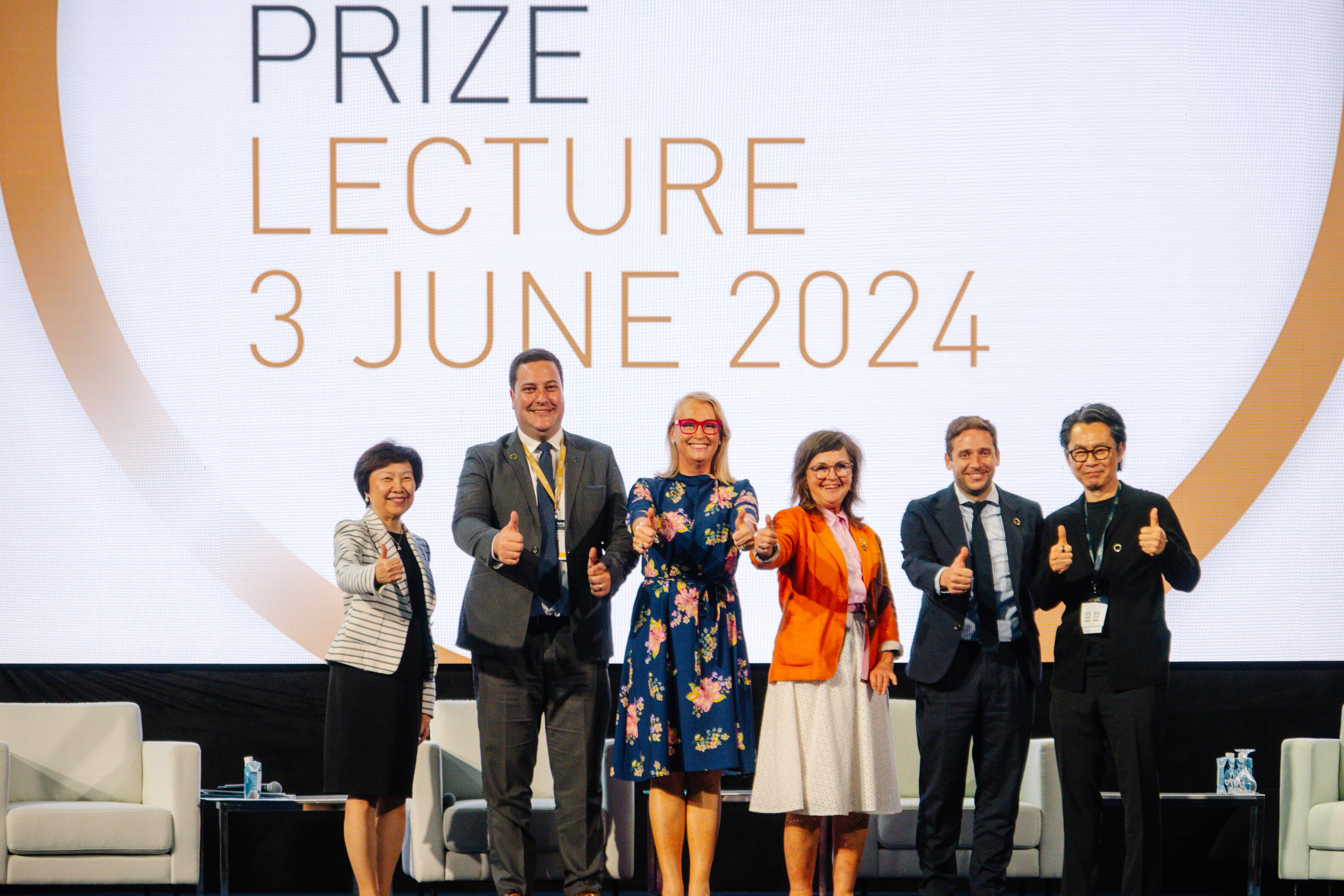 Lee Kuan Yew World City Prize Lecture at World Cities Summit 2024 © Damien Woon
