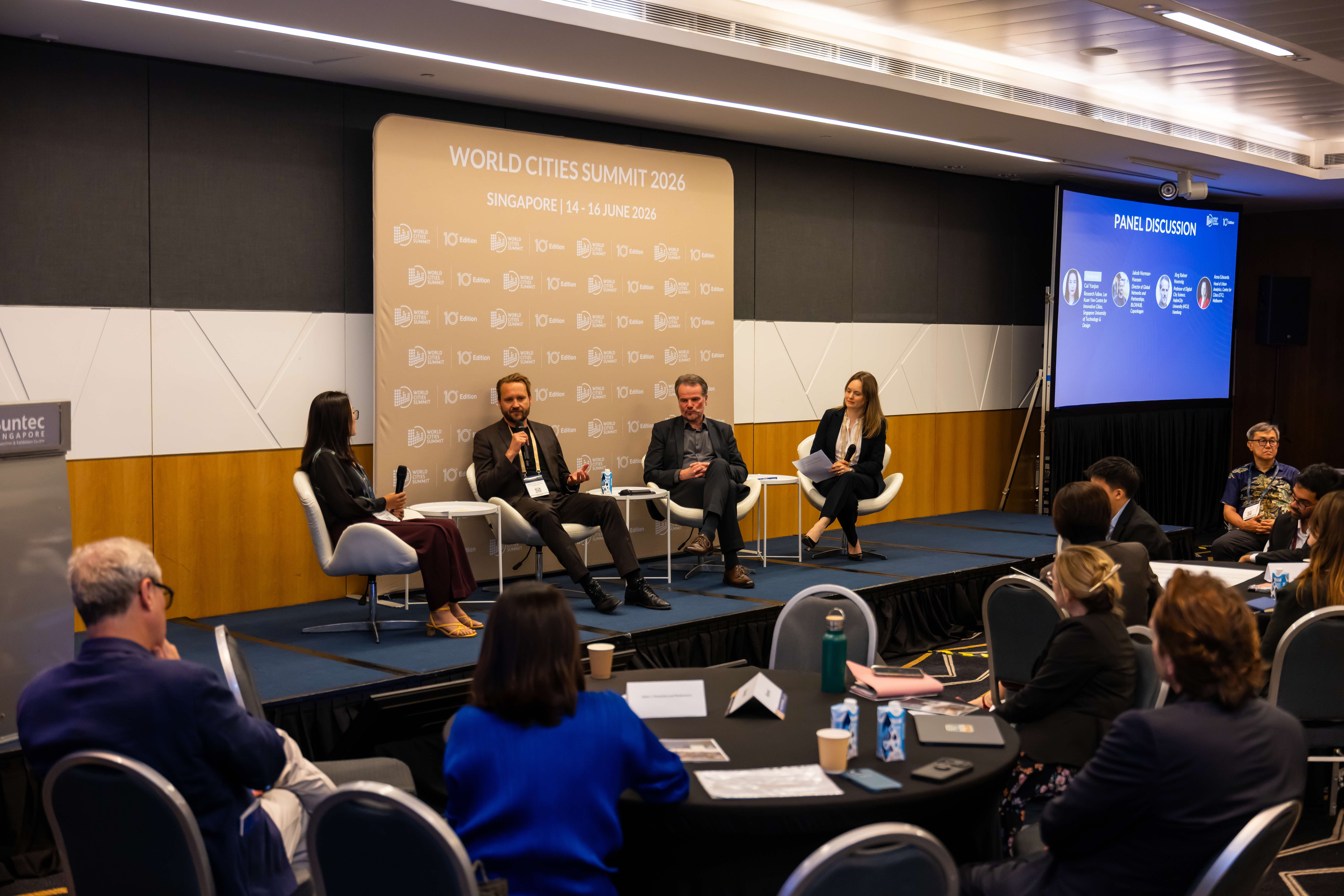 Panels on Housing at the Research Fellowship Masterclass. © Centre for Liveable Cities