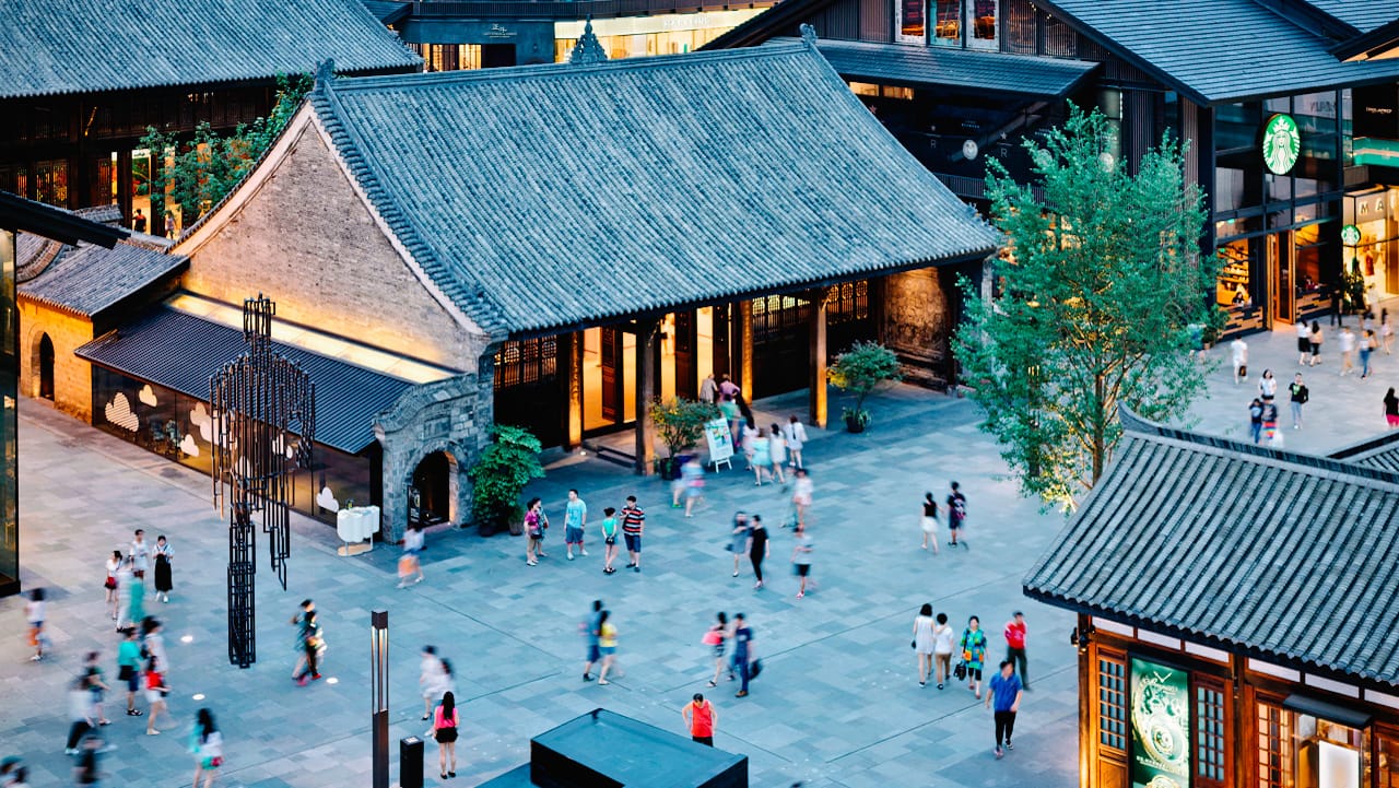 Storytelling was used strategically to engage and get stakeholders’ support for the revitalisation efforts of Chengdu’s Taikoo district. © Oval Partnership