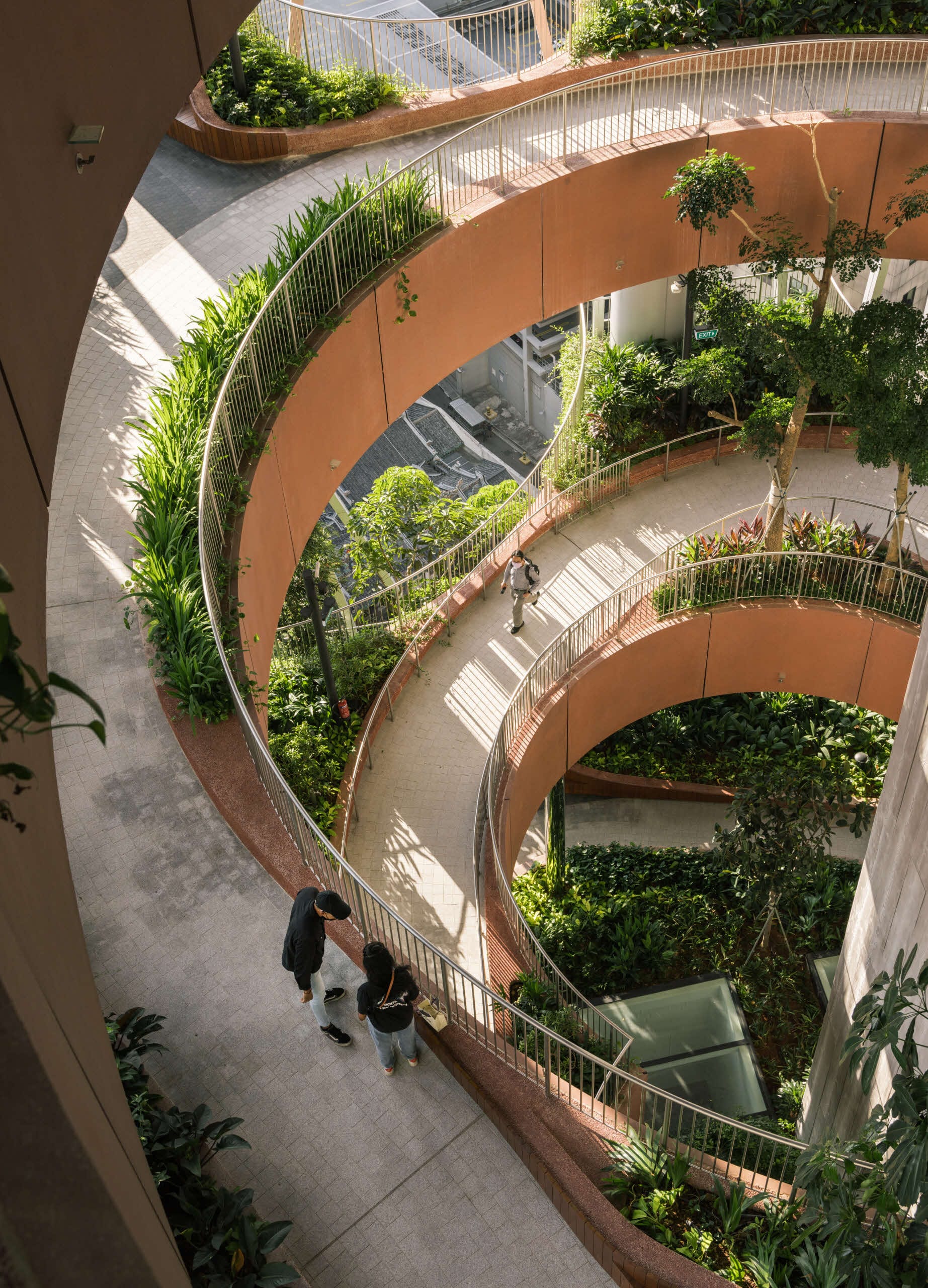 Green spaces can provide some respite from the heat as our city becomes denser. Photo credit: Finbarr Fallon.