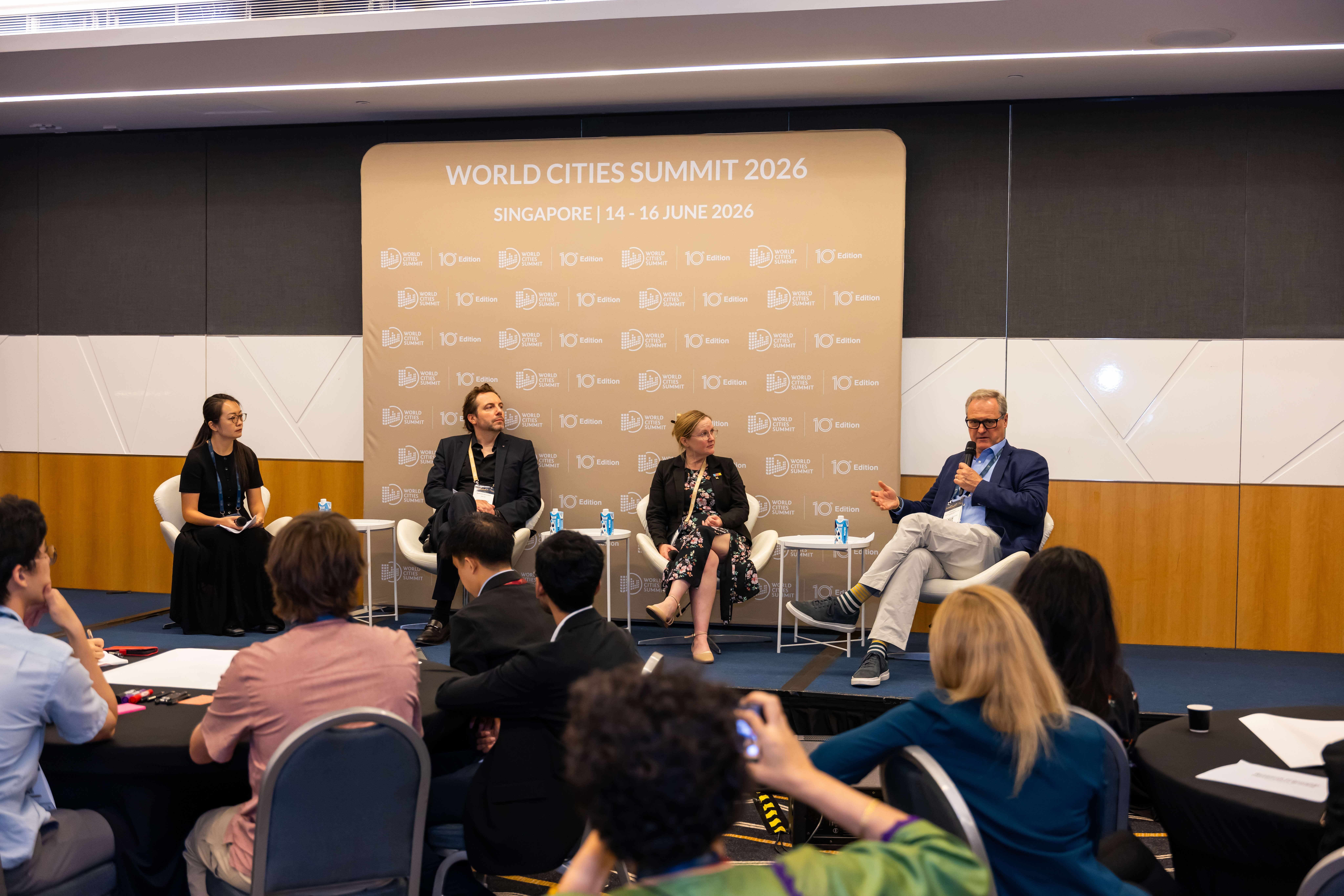 Panels on Mobility at the Research Fellowship Masterclass. © Centre for Liveable Cities