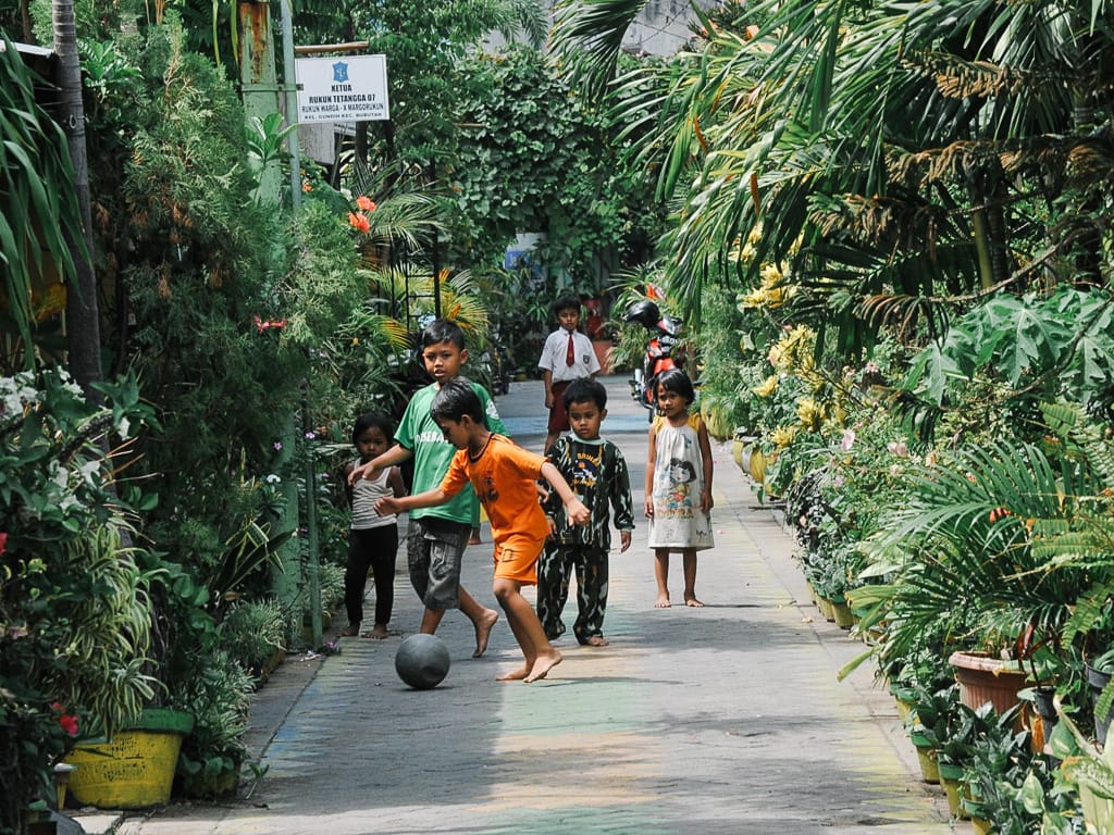 A kampung neighbourhood in Surabaya © City of Surabaya