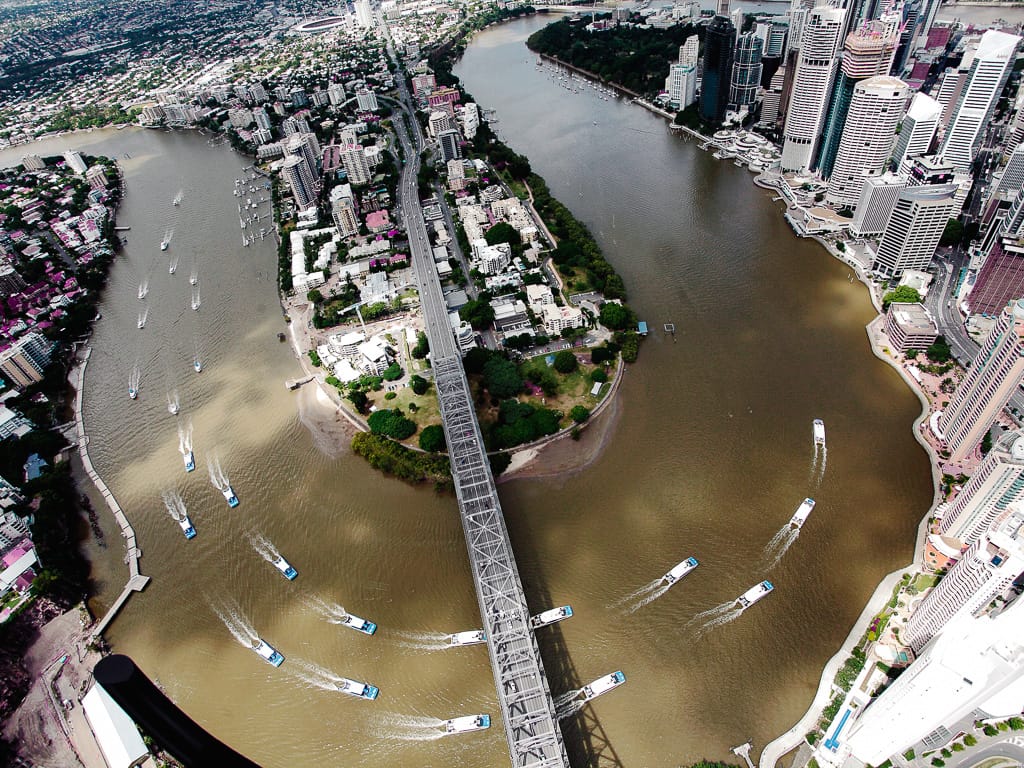 The Brisbane River © Brisbane City Council