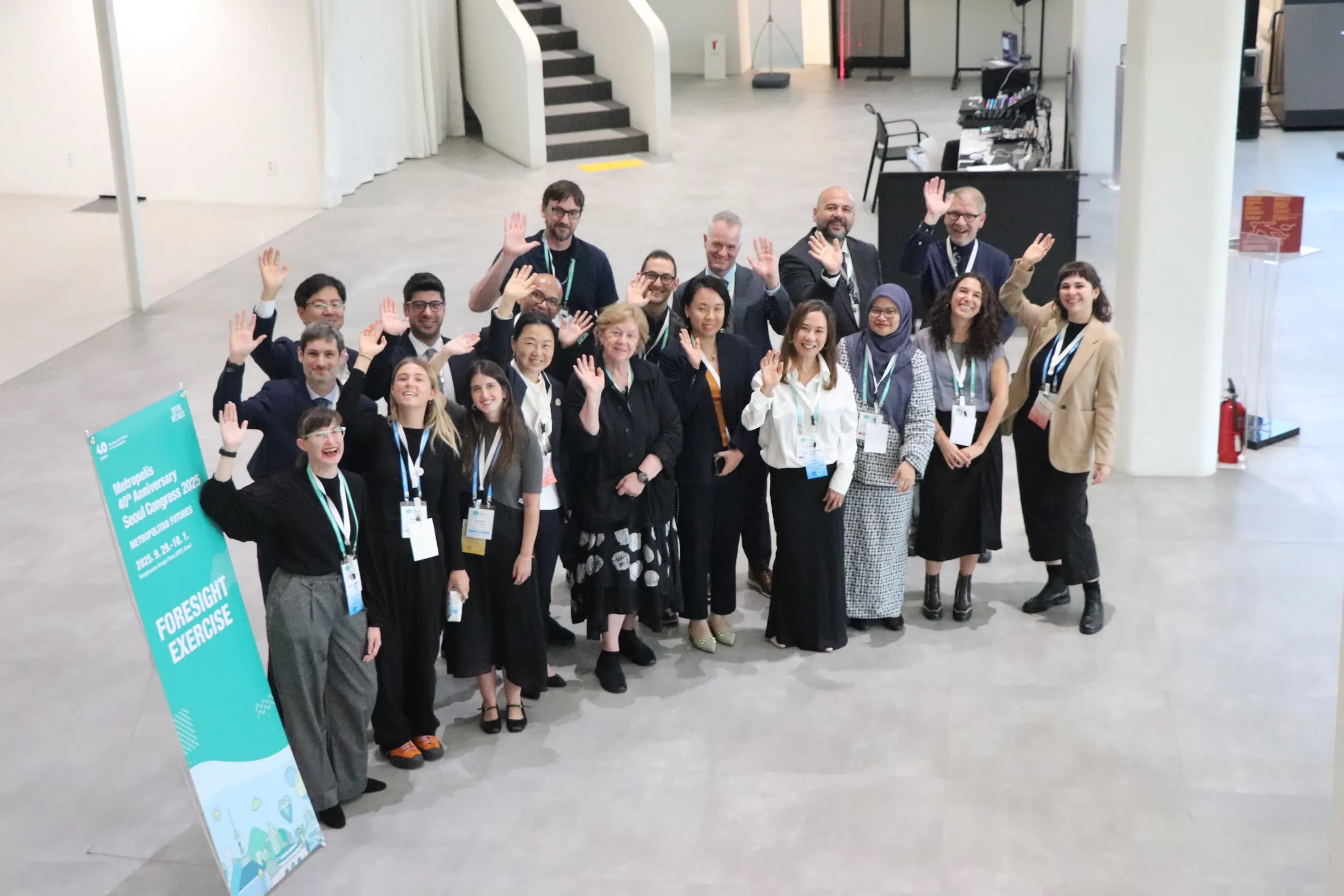 CLC exchanged ideas at the Global Cities Foresight Workshop, which convened participants from cities around the world, including Johannesburg, Toronto, and Seoul. © Metropolis