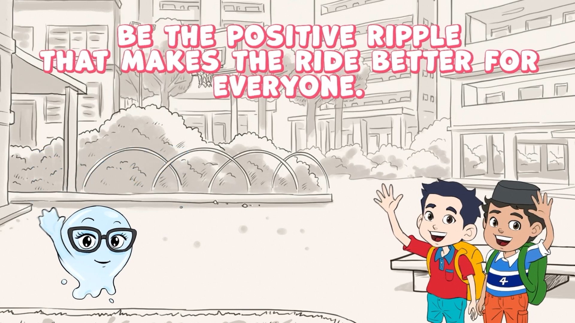 Thumbnail for Become a Caring Commuter Animation Video