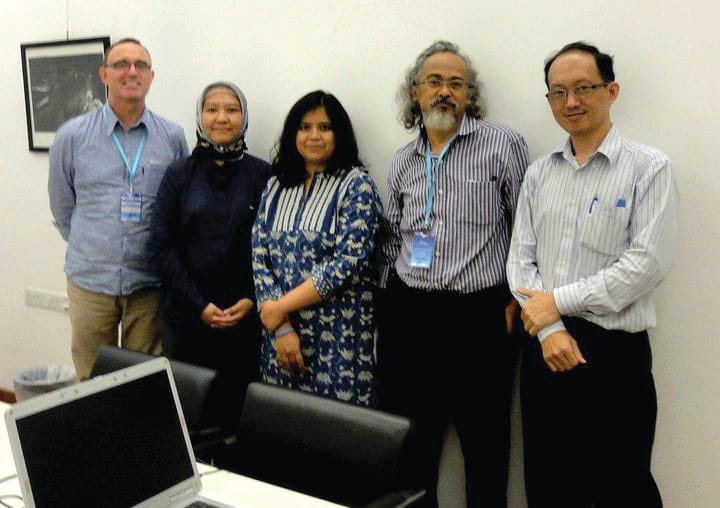 Judges for the Hedwig Anuar Children's Book Award. Courtesy of National Book Development Council Singapore.
