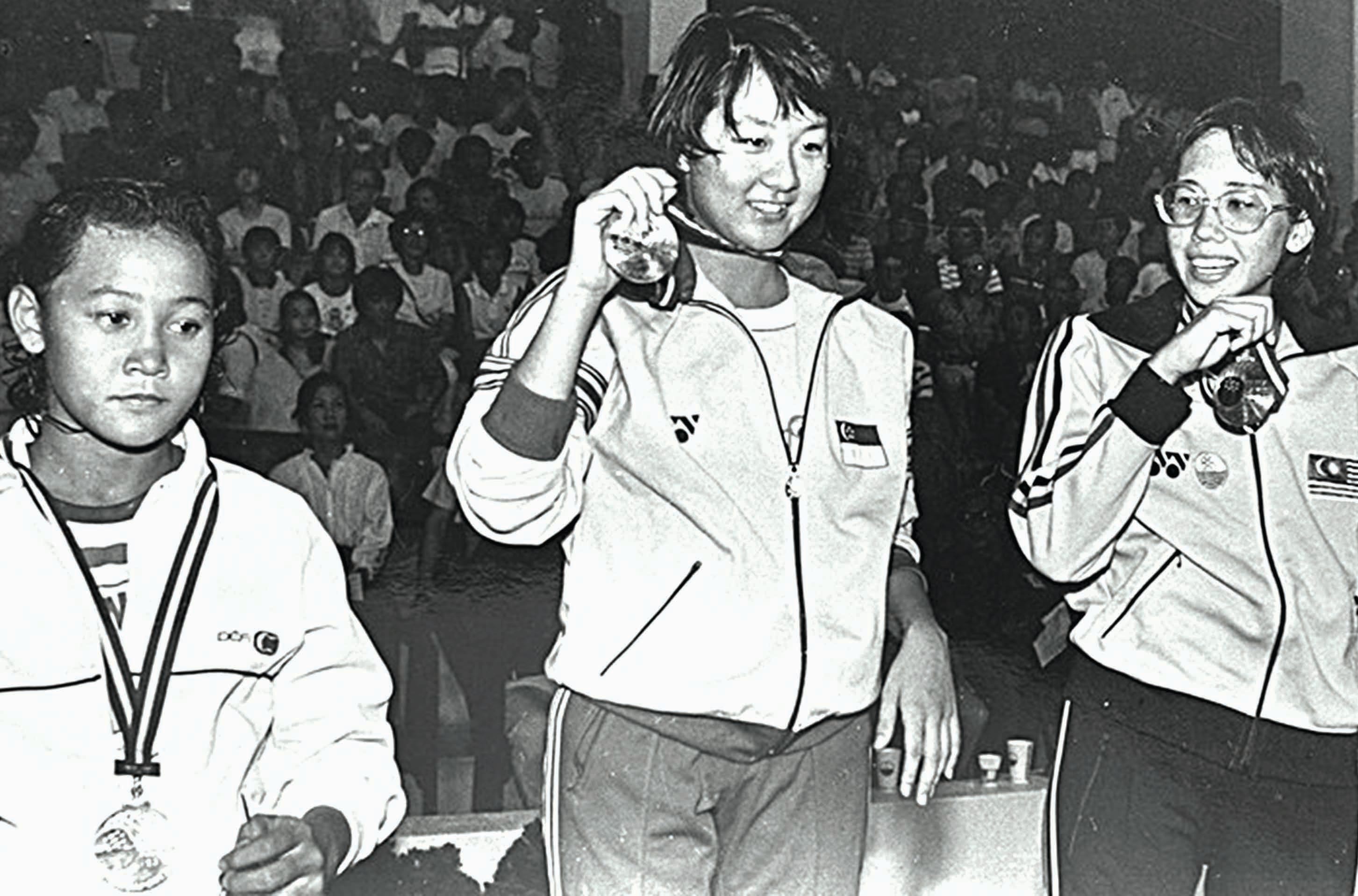 “Golden Girl” Junie Sng won 38 Southeast Asian Games gold medals over the course of her swimming career. Courtesy of Sport Singapore.