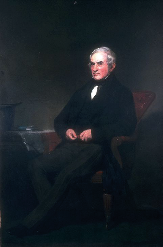 John Crawfurd, the second Resident of Singapore (1823–26) threatened to deny Sultan Hussein Shah and Temenggong Abdul Rahman of their allowances in order to get them to sign the 1824 Treaty of Friendship and Alliance that would strip them of their rights over the island. Courtesy of National Museum of Singapore, National Heritage Board.