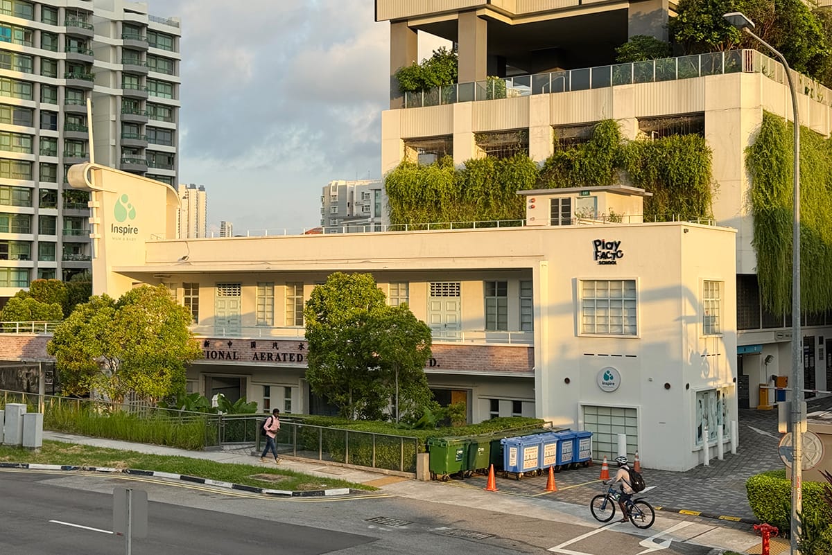 The former National Aerated Water Company factory on Serangoon Road, 2026. Photo by Jimmy Yap.