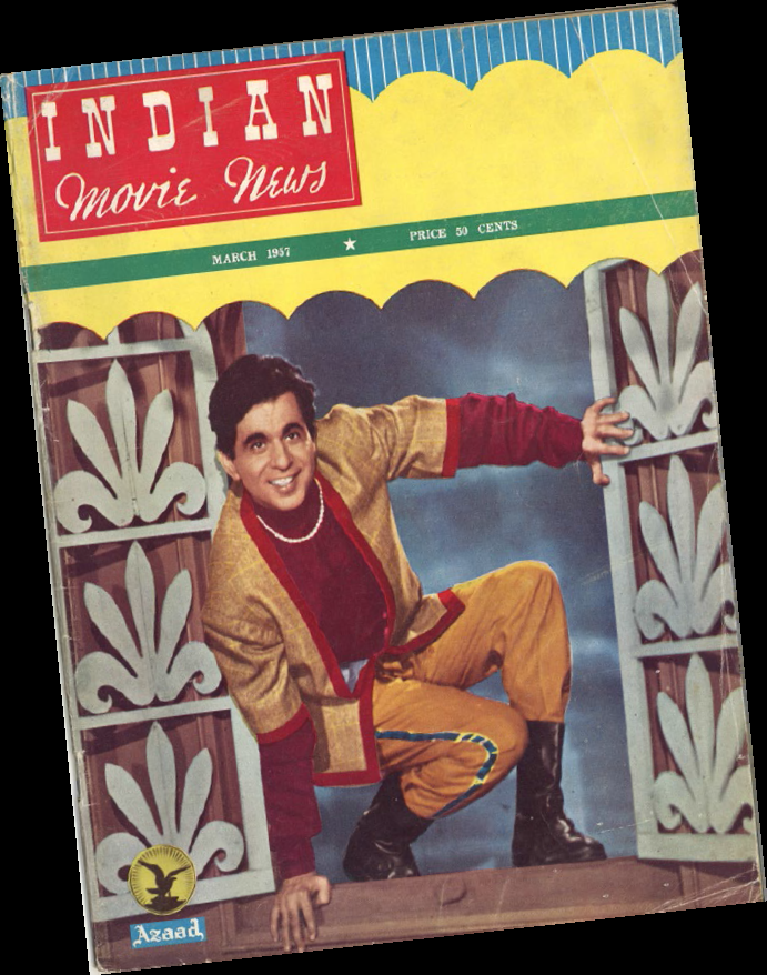 Indian Movie News (Vol. 5, No. 8, March 1957); publisher: I. S. Menon