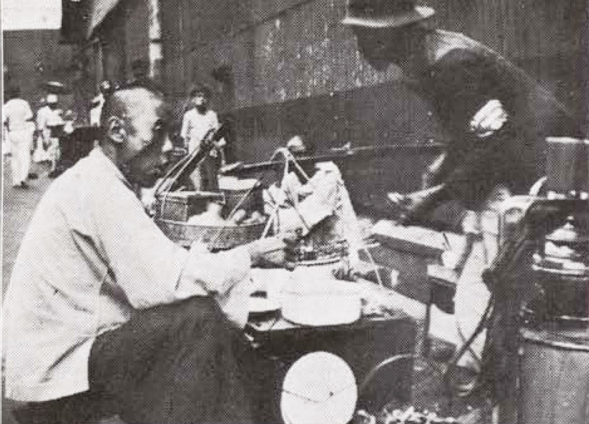 Satay at the docks (Willis, 1936, p. 149).