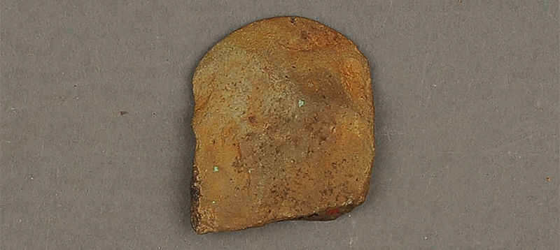 Artefact from Tanjong Tajam on Pulau Ubin, Singapore (Accession no. 1280). Collection of the National Museum of Singapore, National Heritage Board.