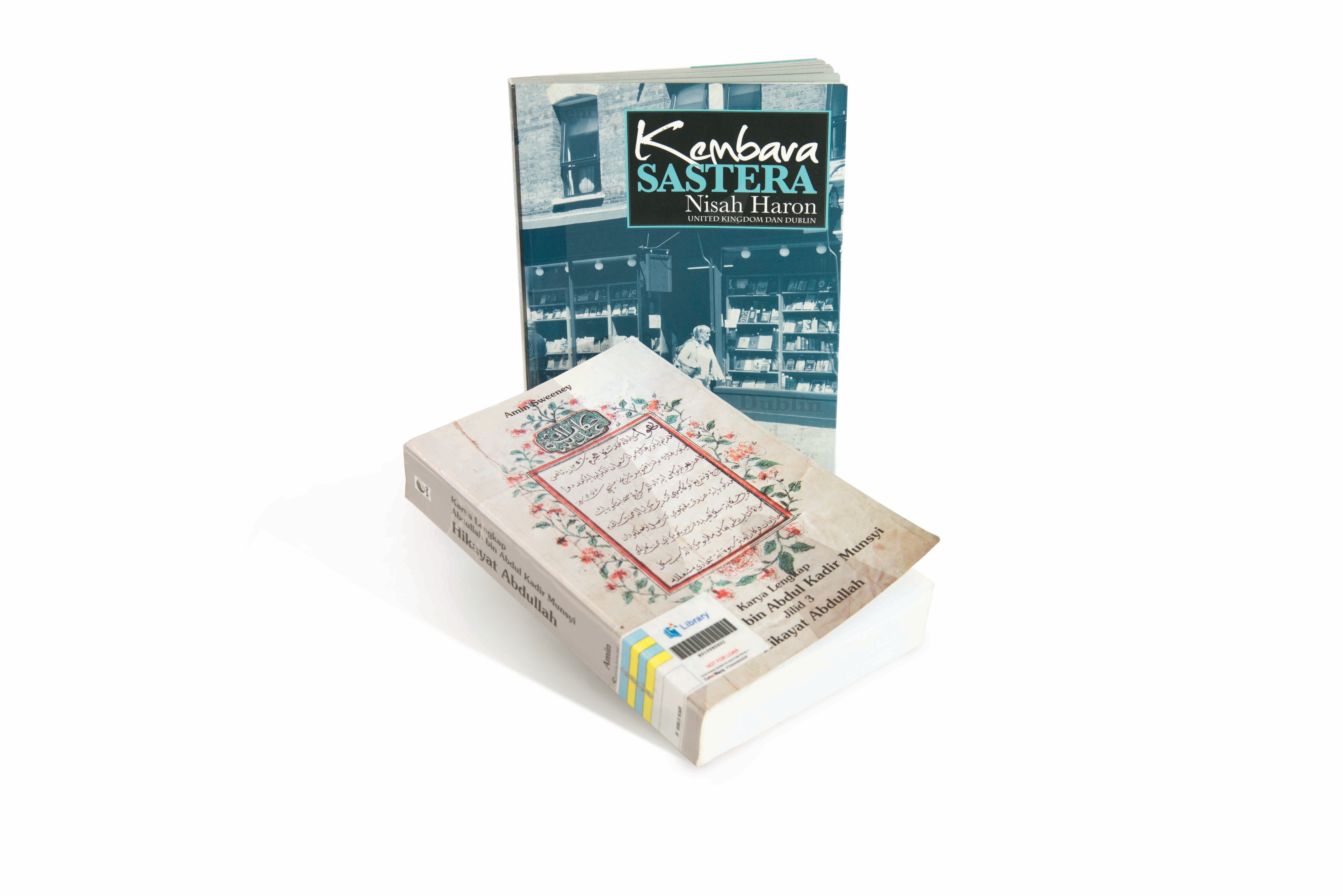 Kembara Sastera, written by Nisah Haron, was published in 2012 by Institut Terjemahan & Buku Malaysia Berhad. Kepustakaan Populer Gramedia published Karya Lengkap Abdullah bin Abdul Kadir Munsyi, Jilid 3, Hikayat Abdullah by Amin Sweeney in 2008.