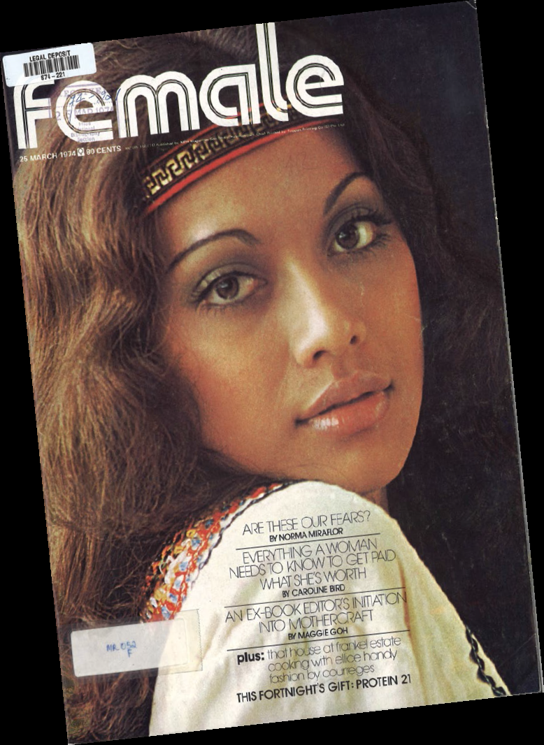 Female (25 March 1974); publisher: MPH Magazines Sdn. Bhd.