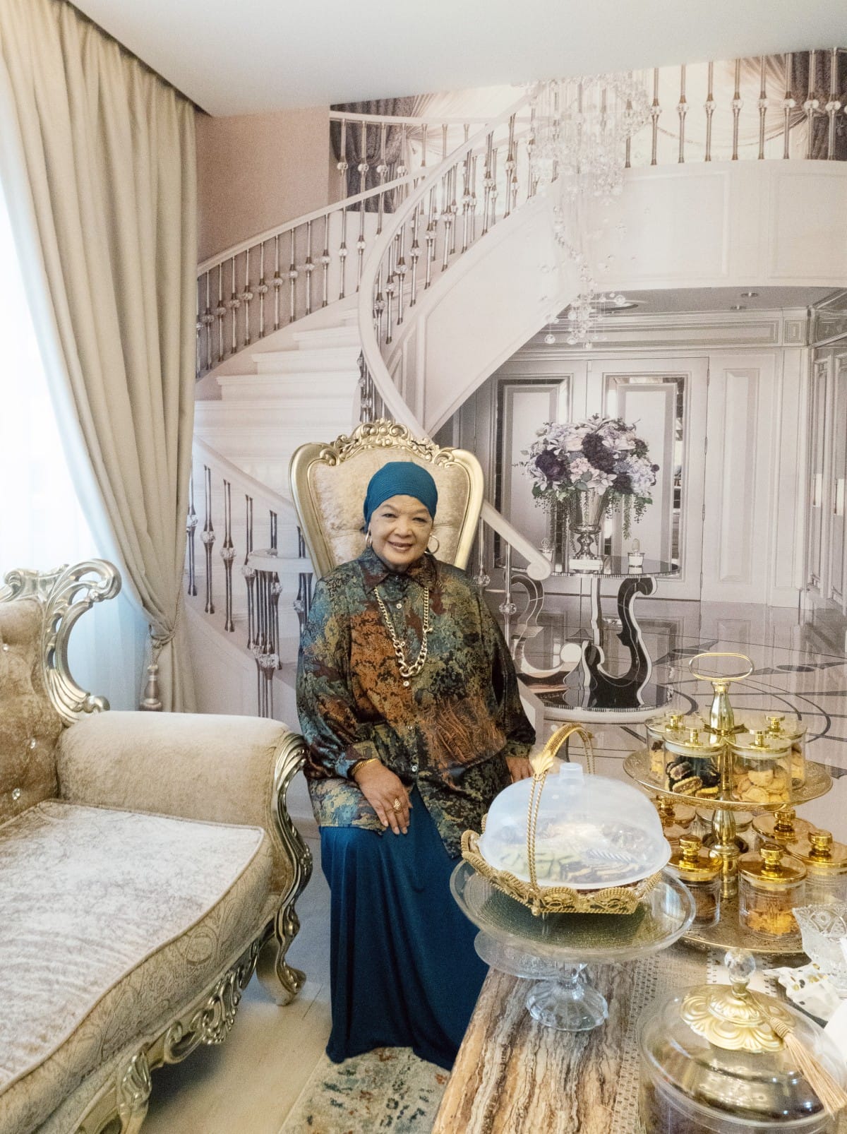 Som Said in her home, 31 March 2026. Photo by Zhuang Wubin.