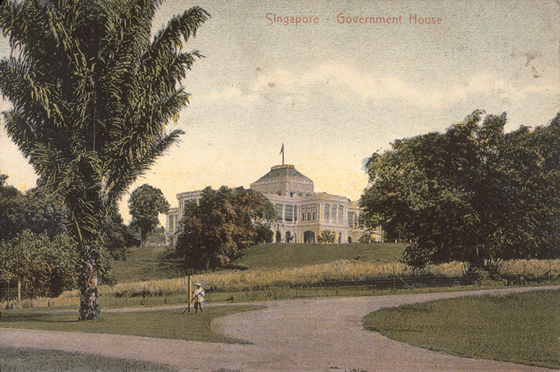 Government House, 1900s. Courtesy of National Archives of Singapore.