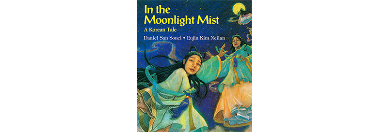 A son’s loving devotion to his elderly mother is fittingly rewarded and celebrated in this Korean folktale retold by Daniel San Souci. San Souci, D. (1999). In the Moonlight Mist: A Korean Tale. Honesdale, PA: Boyds Mills Press. Asian Children’s Literature Collection, National Library, Singapore. (Call no.: RAC 398.209519 SAN-[ACL]).