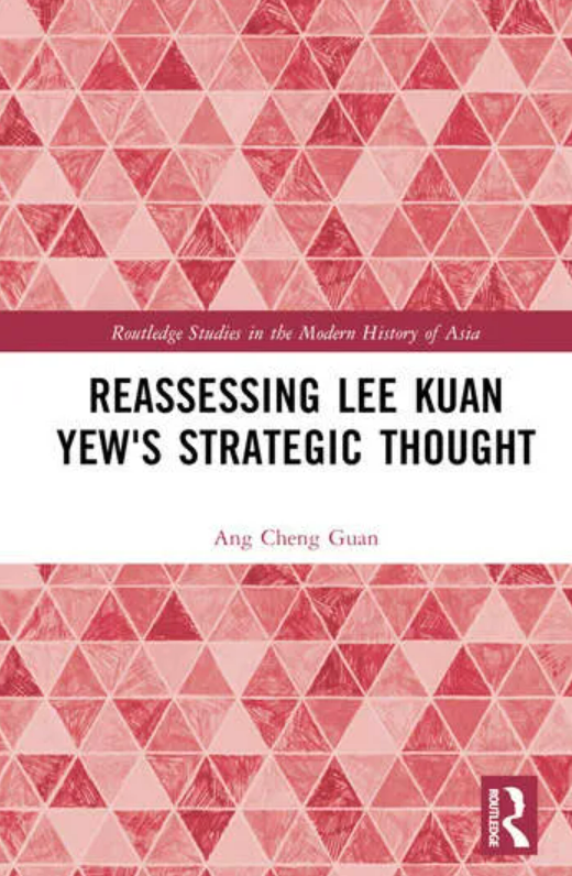 This book cover features a prominent title "LEE KUAN YEW" in large, golden letters. It also includes a quote from Fareed Zakaria, CNN, and details about the book's content.